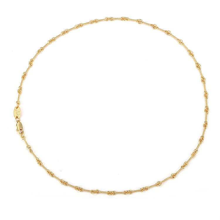 Bamboo-Link Chain Necklace — Chrome Hearts jewelry