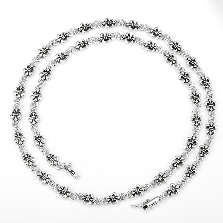 Floral Chain Necklace — Chrome Hearts jewelry