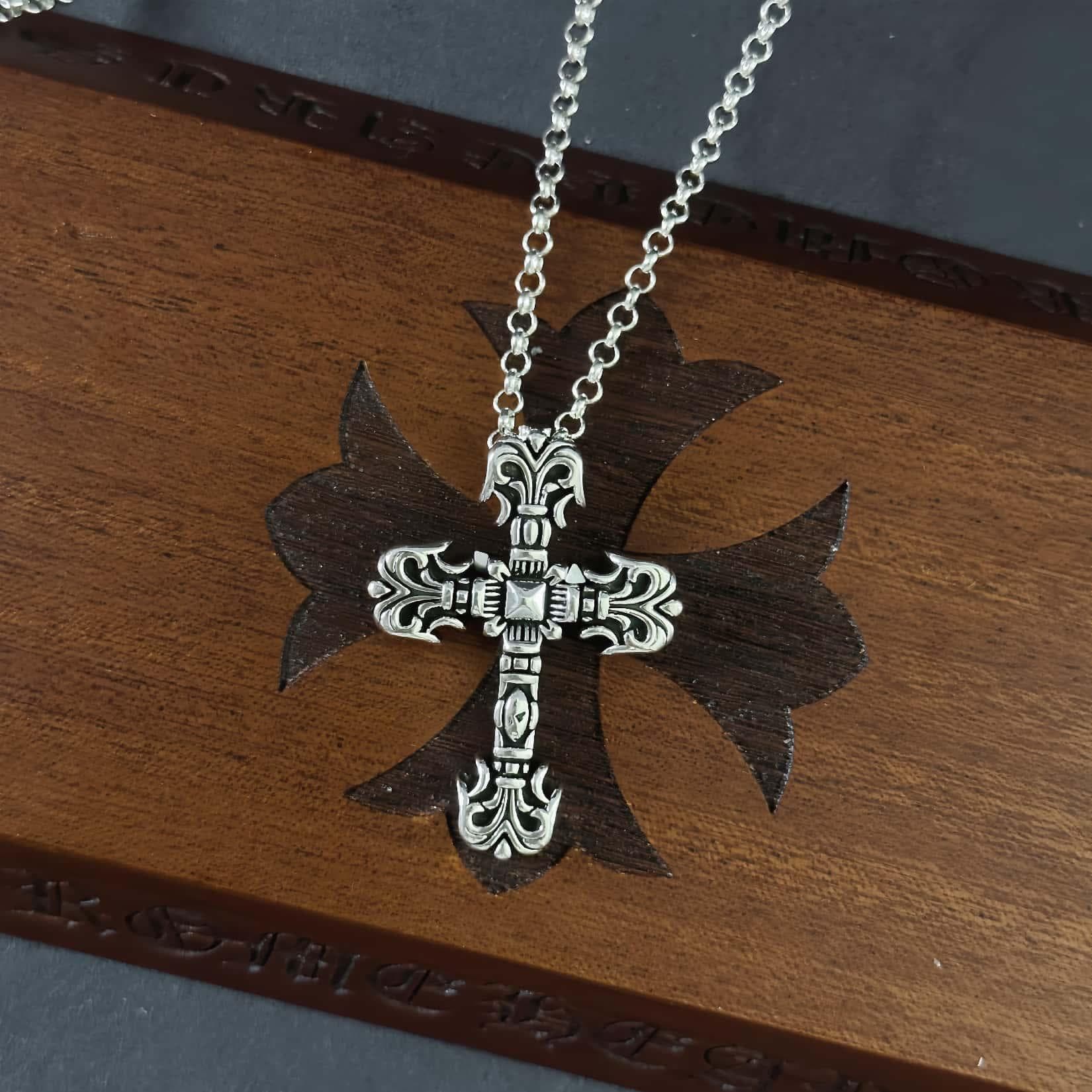 Cross Necklace — Chrome Hearts jewelry
