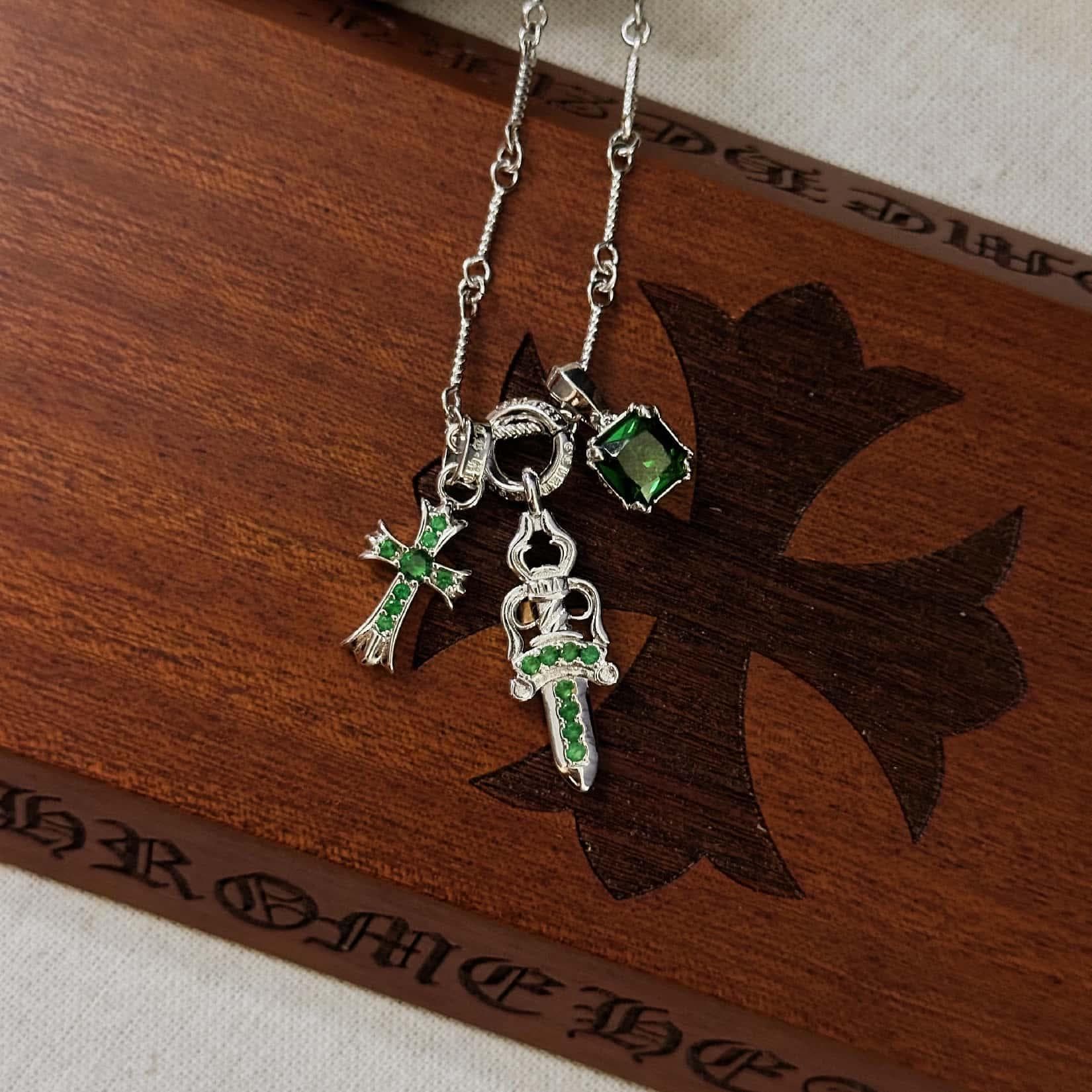 Cube Necklace — Chrome Hearts jewelry