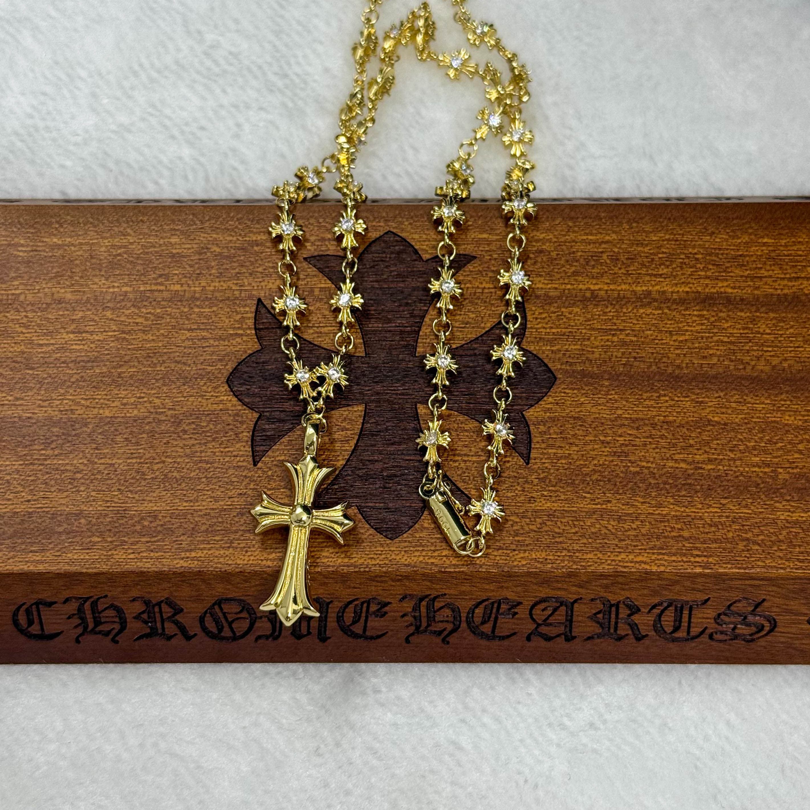 Multi-Cross Necklace — Chrome Hearts jewelry