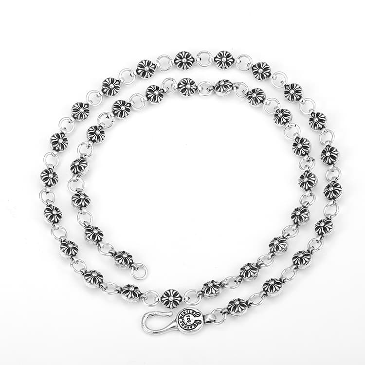 Cross Ball Chain Necklace — Chrome Hearts jewelry