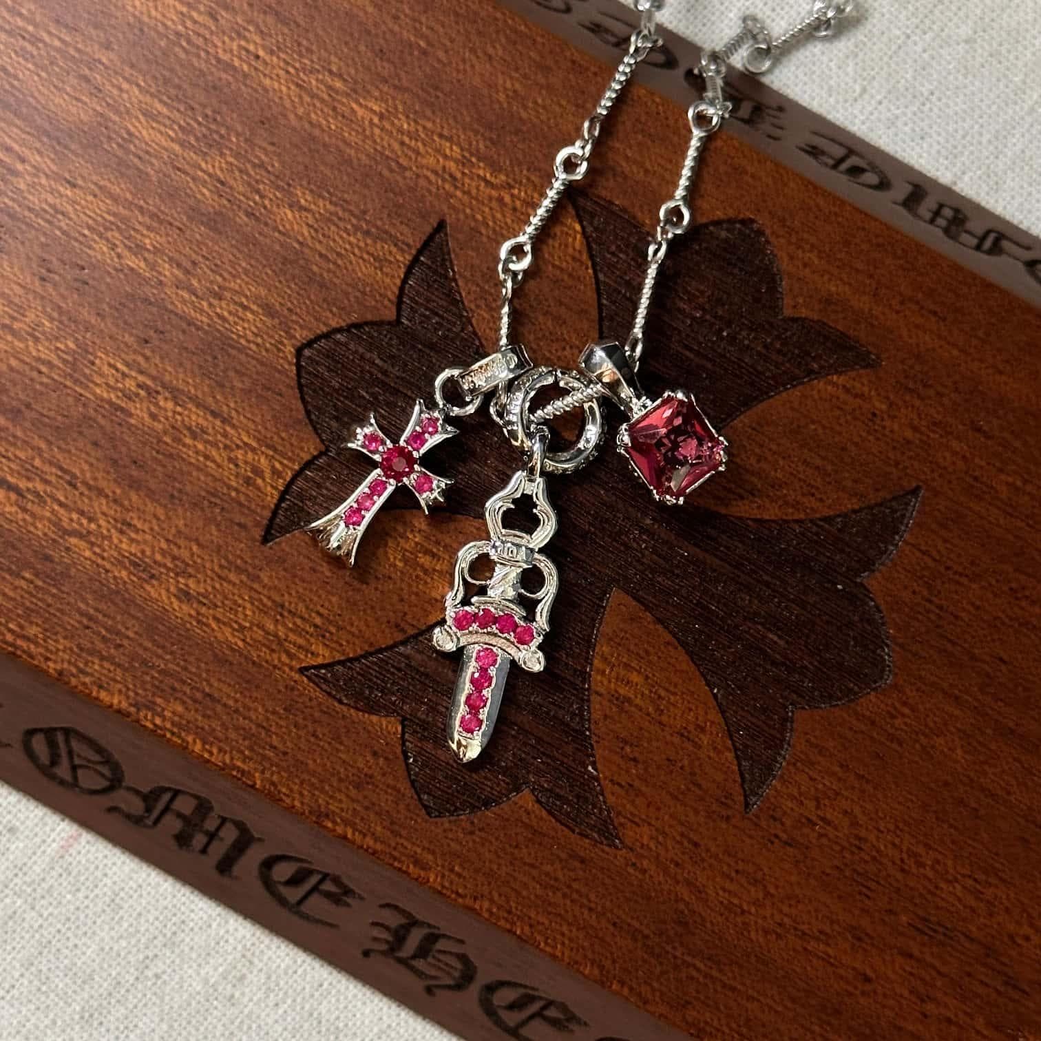 Cube Necklace — Chrome Hearts jewelry