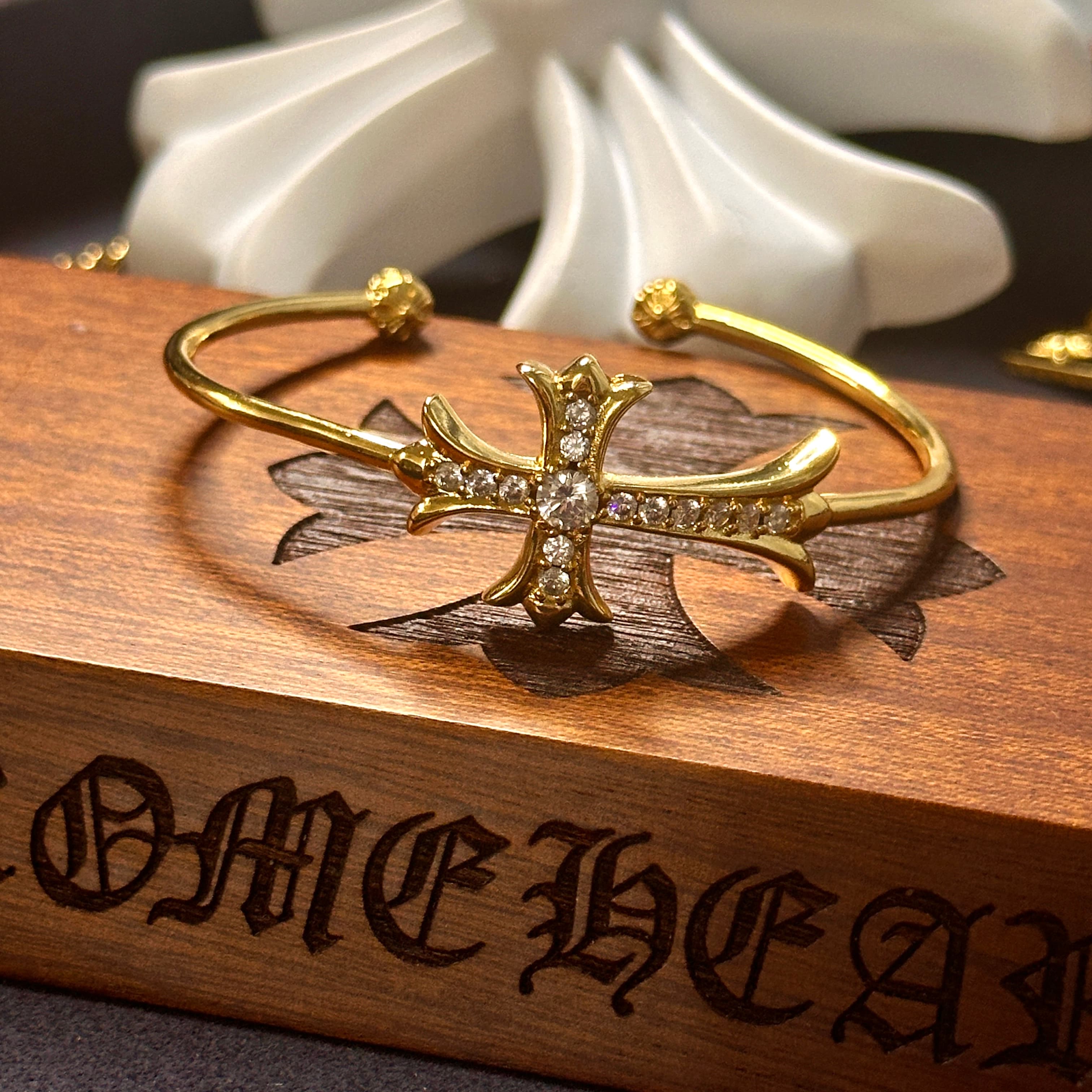 Cross Bracelet — Chrome Hearts jewelry