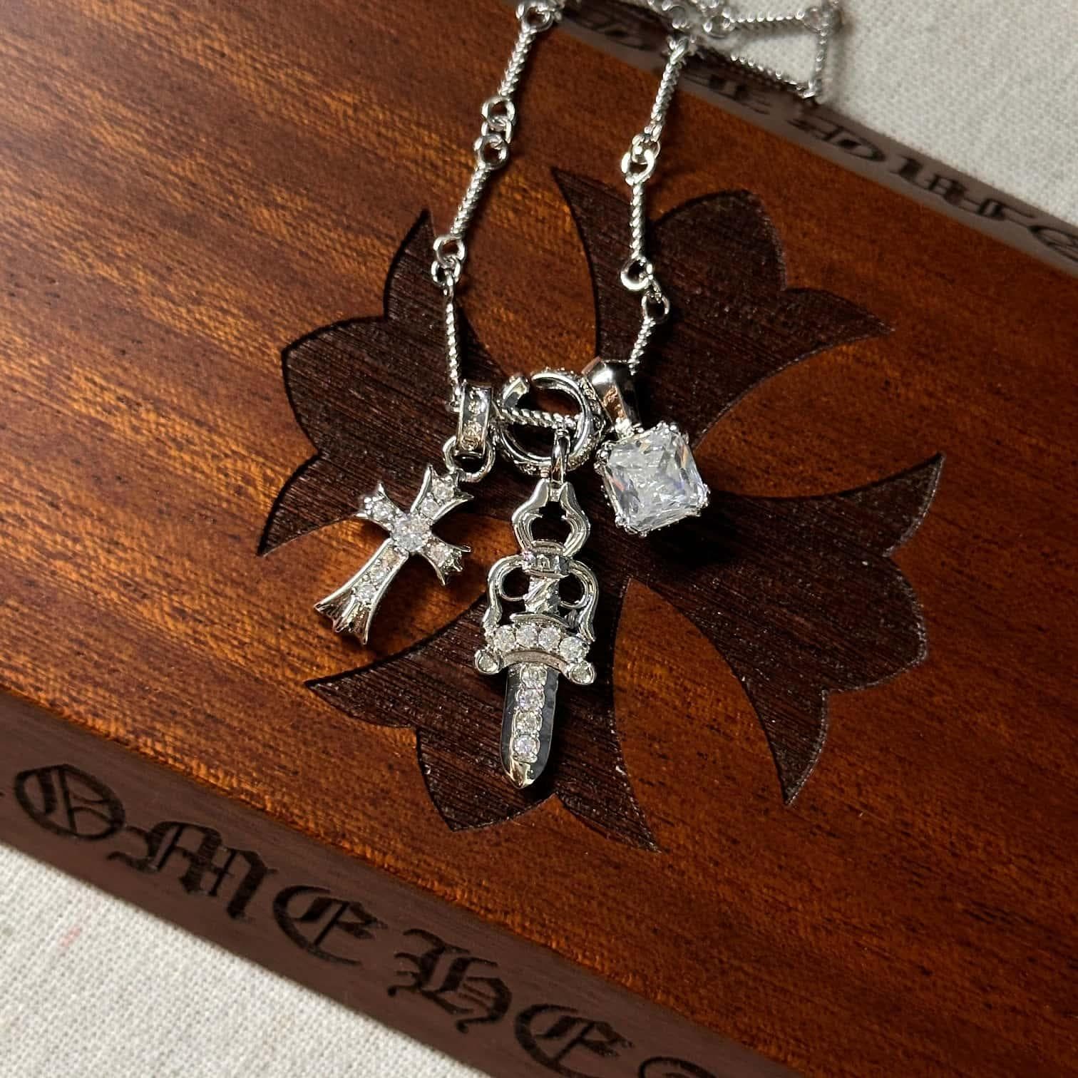 Cube Necklace — Chrome Hearts jewelry