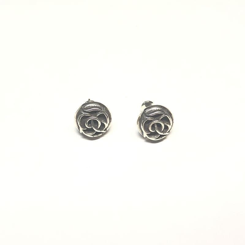 Rose Stud Earrings — Chrome Hearts jewelry