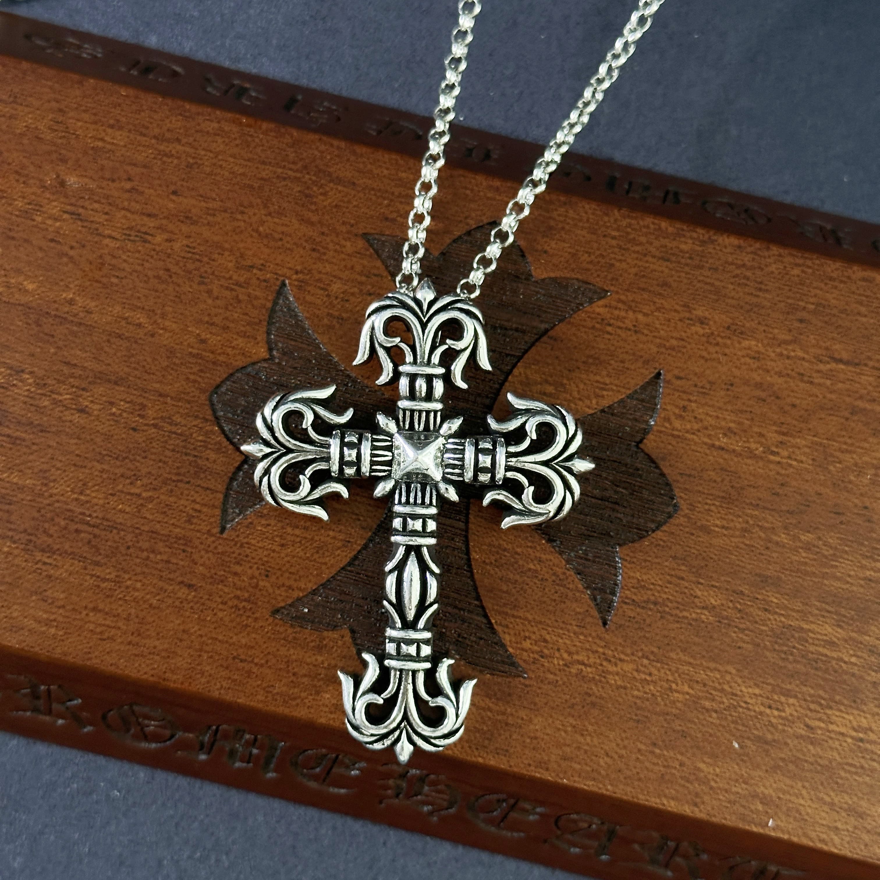 Flame Necklace — Chrome Hearts jewelry
