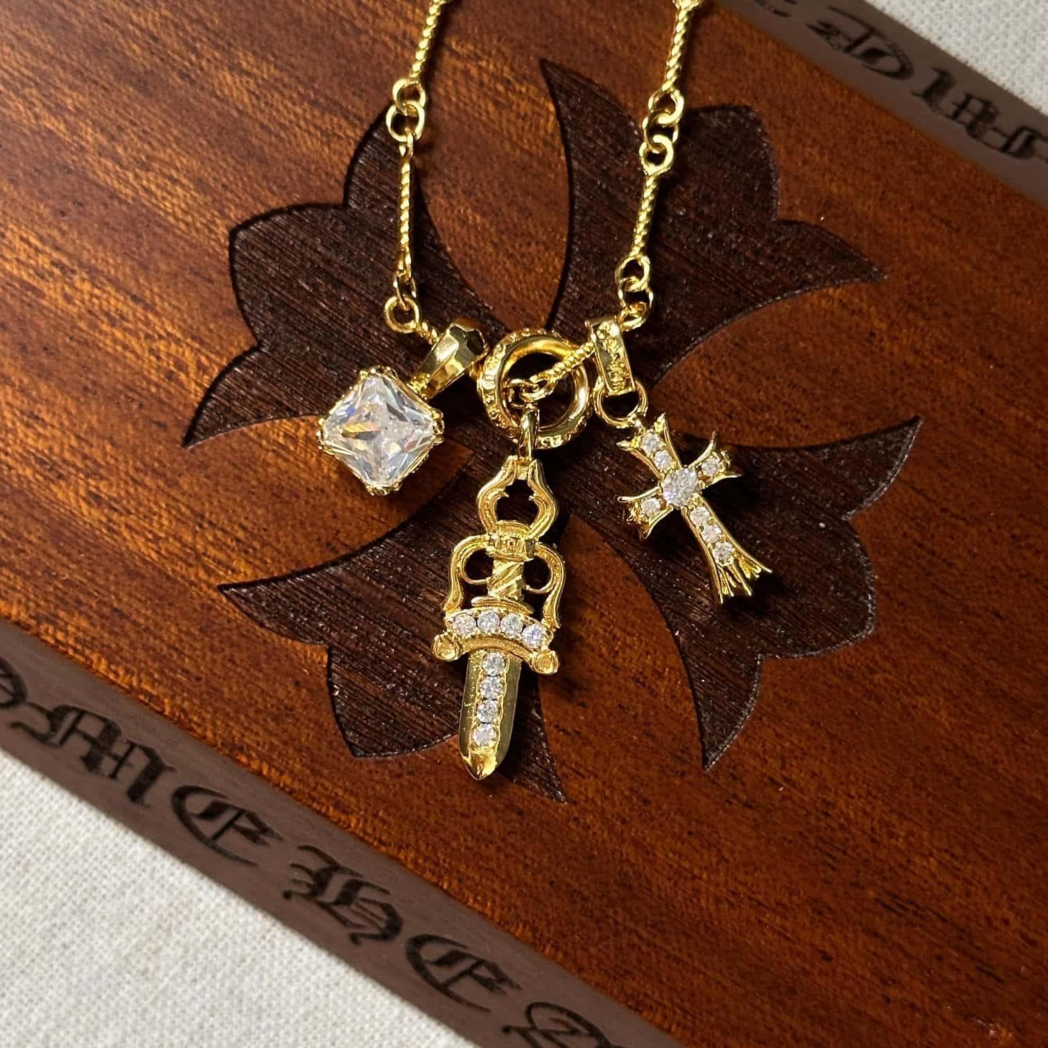 Cube Necklace — Chrome Hearts jewelry