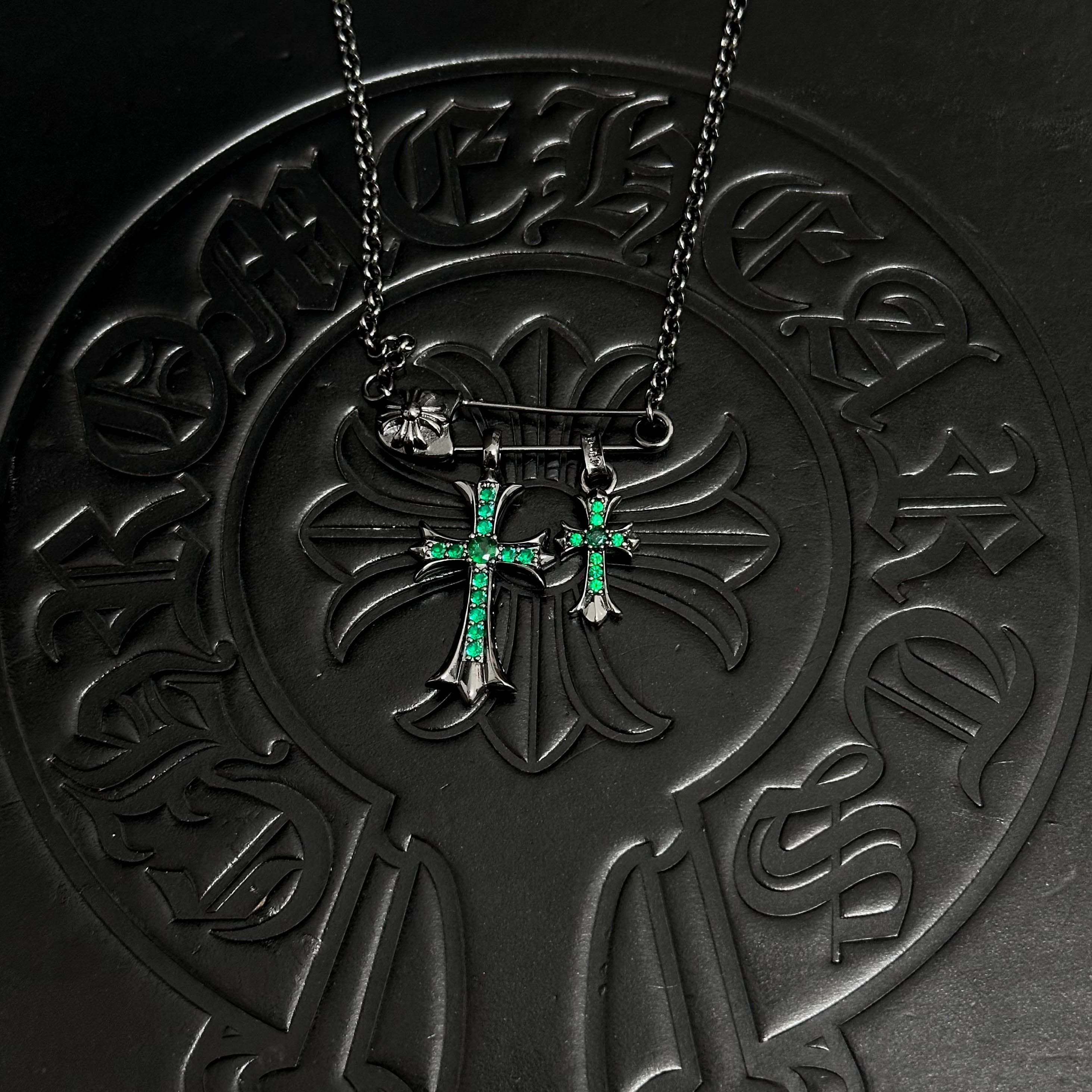 Safety Pin Necklace — Chrome Hearts jewelry