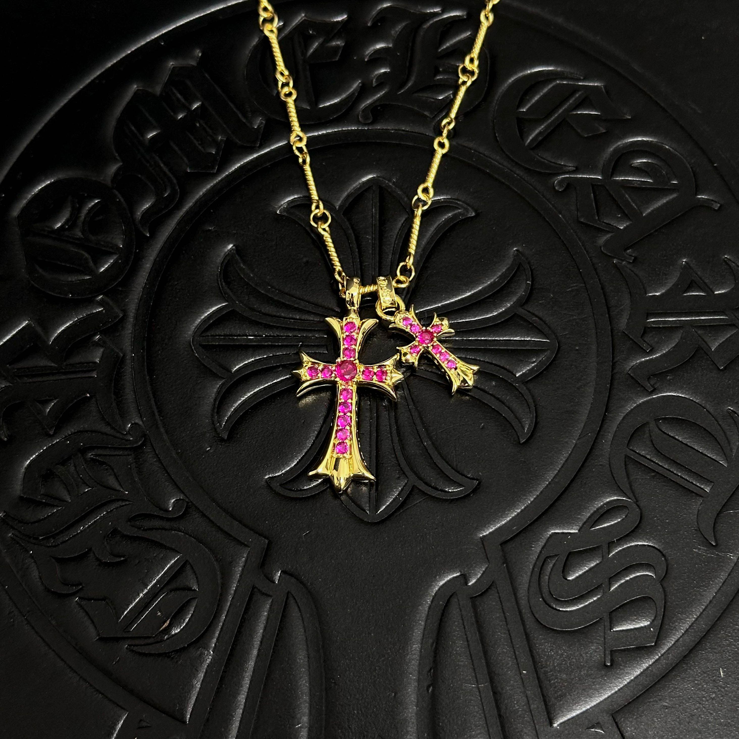 Bamboo-Link Necklace — Chrome Hearts jewelry