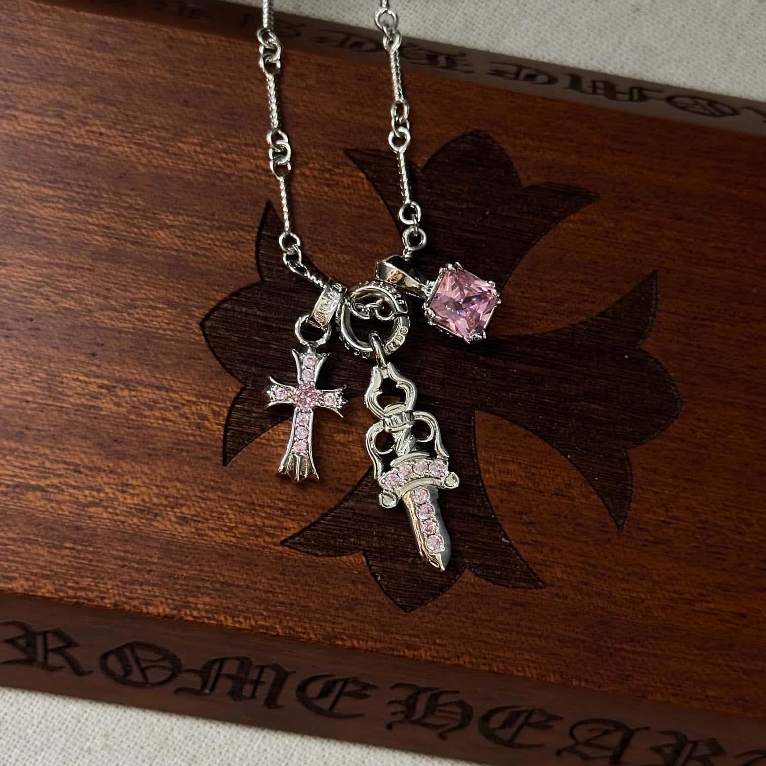 Cube Necklace — Chrome Hearts jewelry