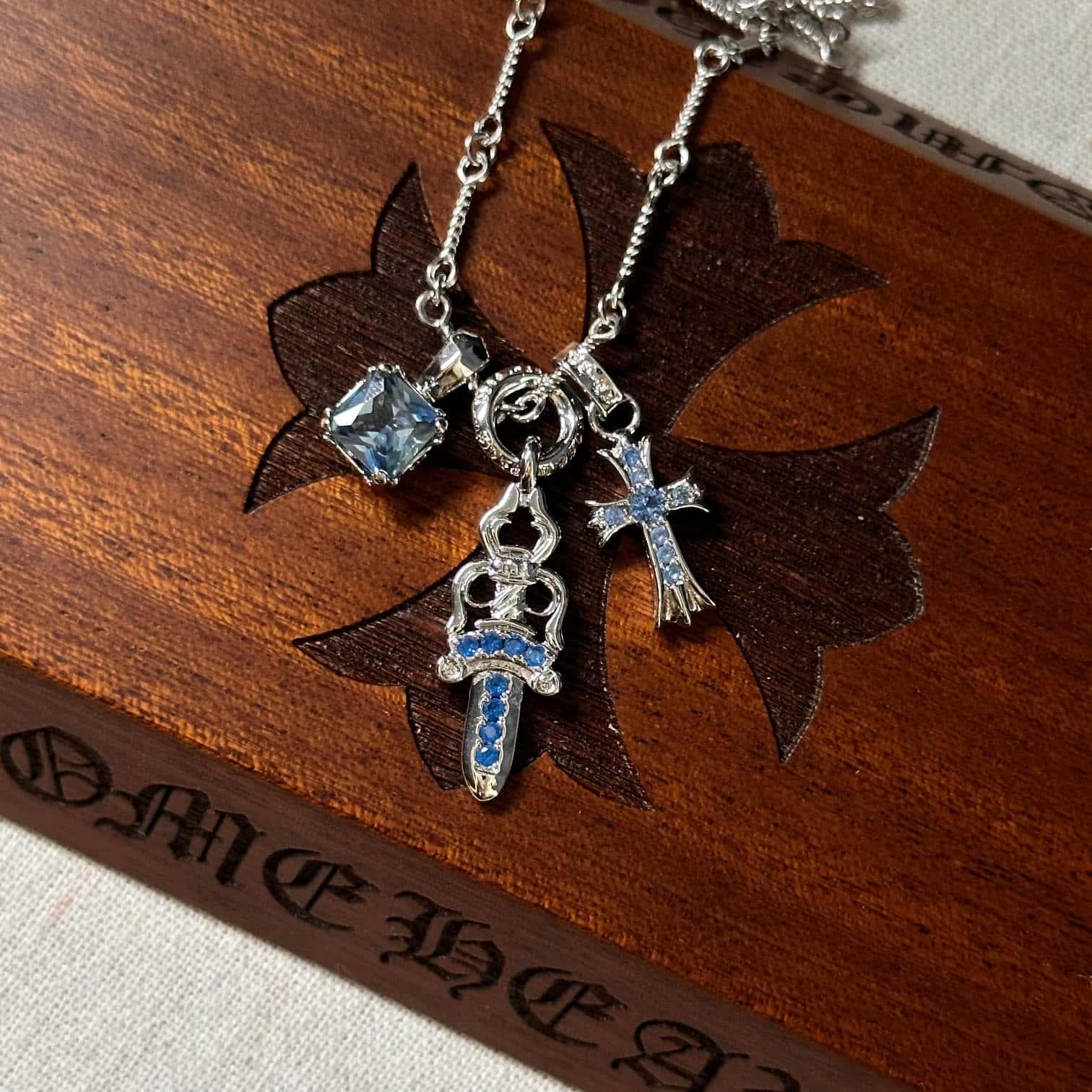 Cube Necklace — Chrome Hearts jewelry