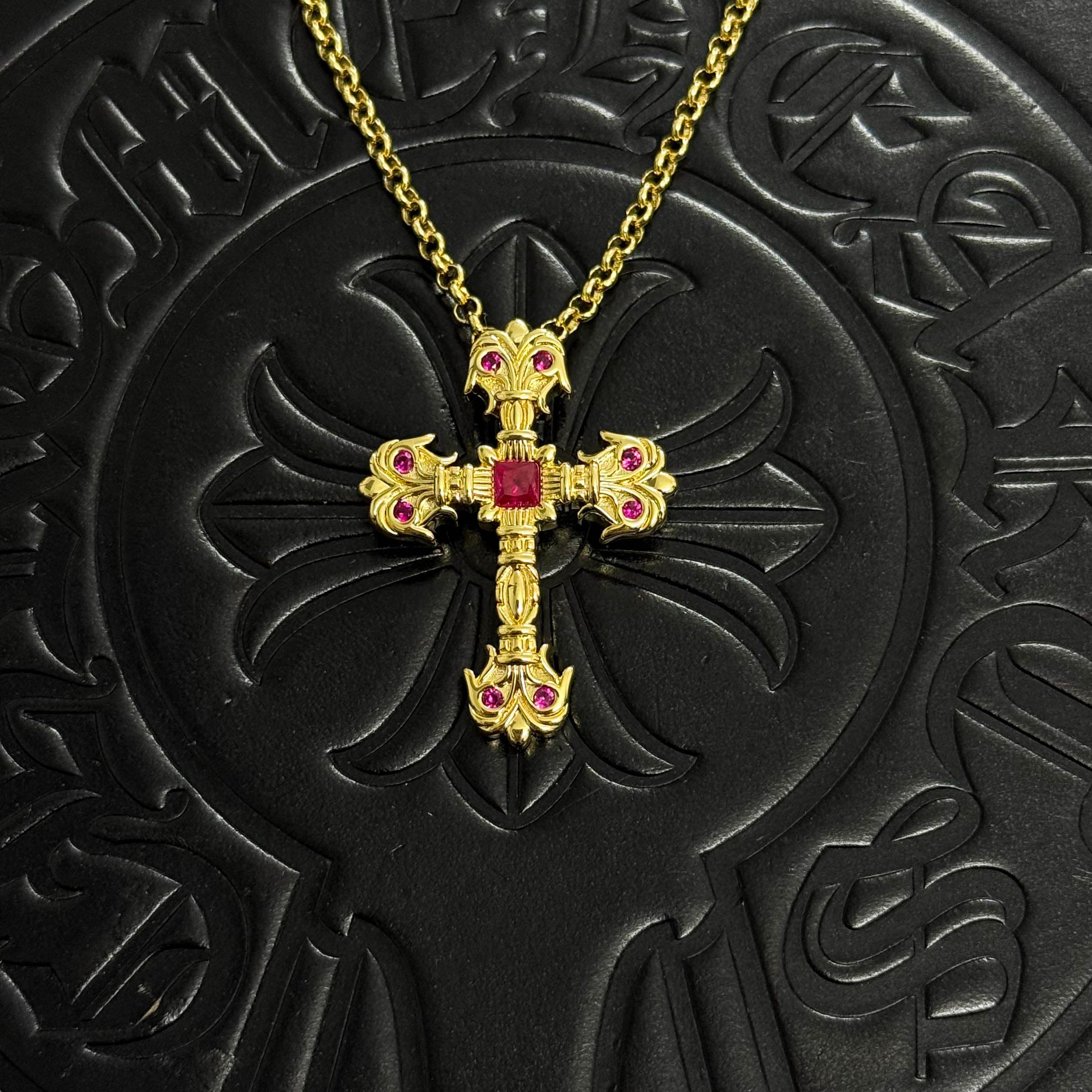 Flame Necklace — Chrome Hearts jewelry