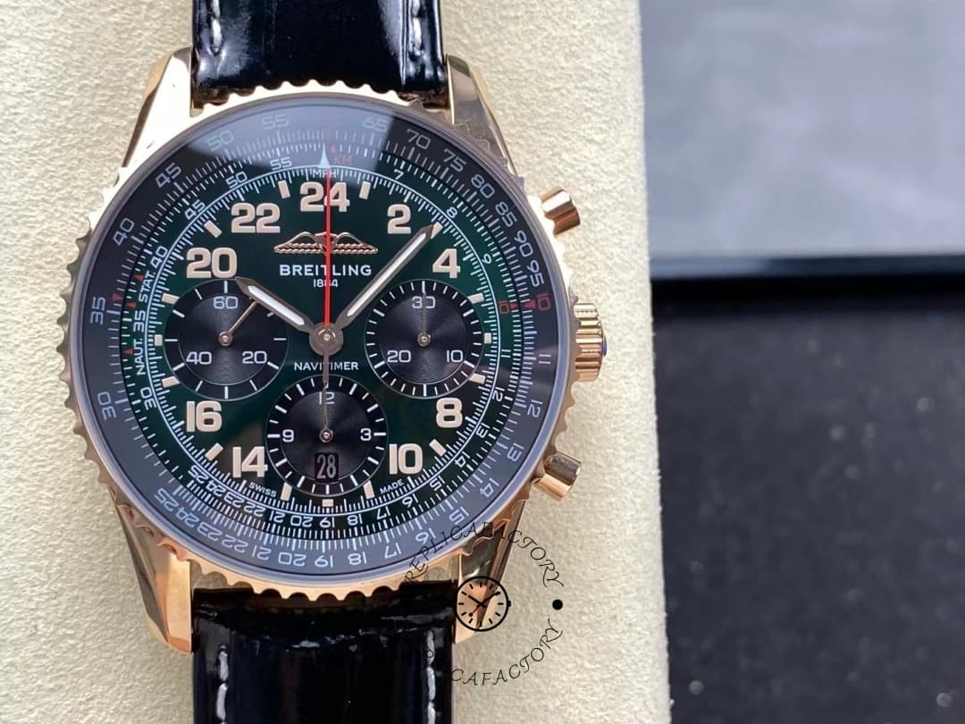 Breitling Navitimer Cosmanaute 41mm Limited Edition RB12302A1L1P1 Replica — view 1