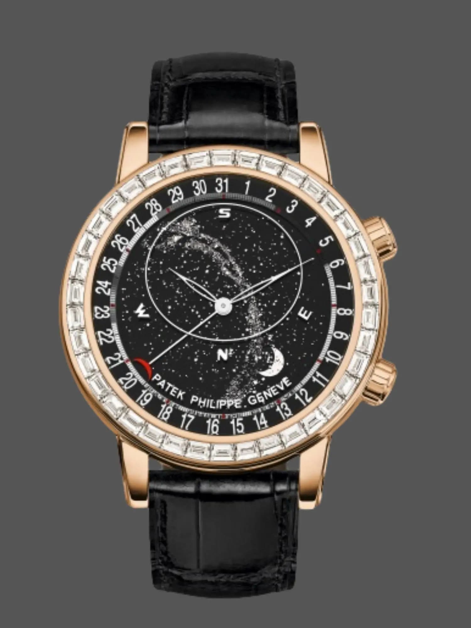 Replica Patek Philippe Grand Complications 6104R 001 44mm Mens Watch — view 1