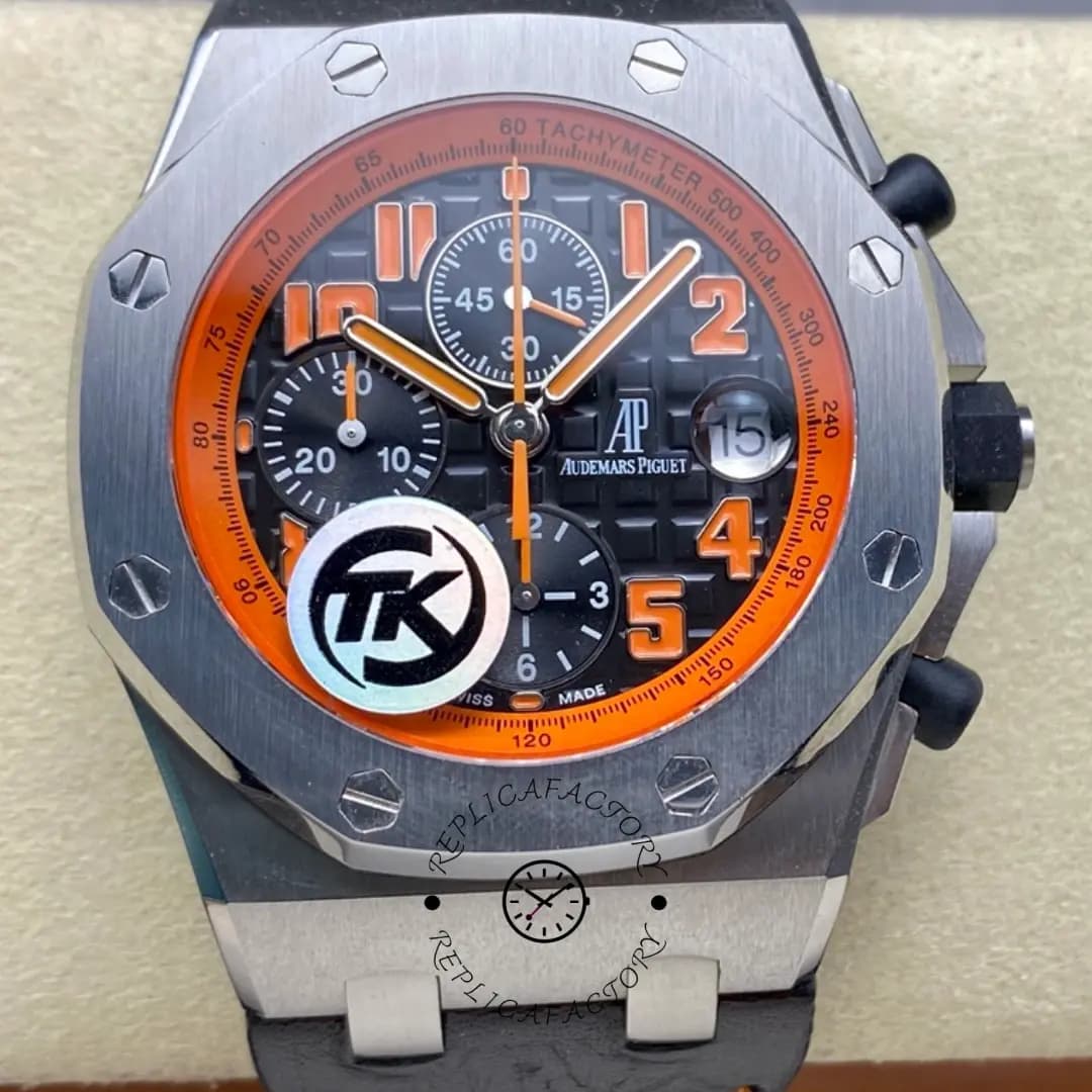 AP Royal Oak Offshore Replica 26170ST.OO.D101CR.01 Chronograph Volcano Black Dial — view 1