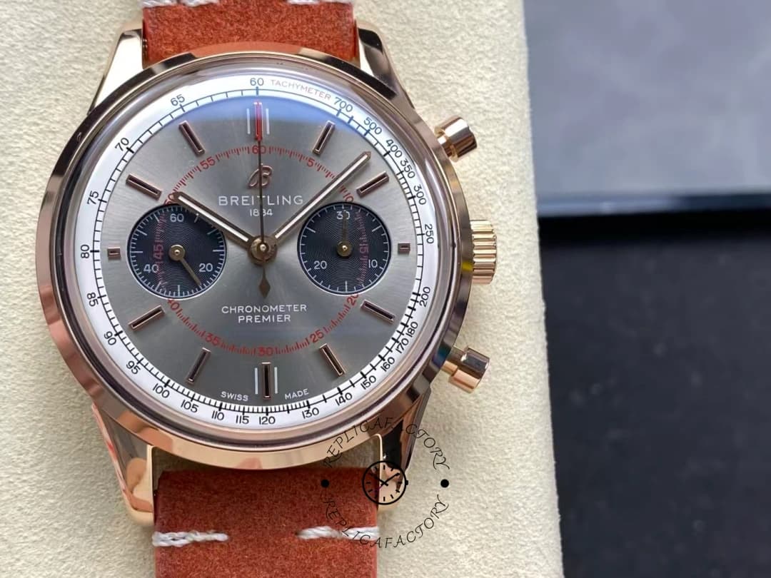Breitling Premier B01 Chronograph 42mm RB0118A31B1X1 Replica — view 1