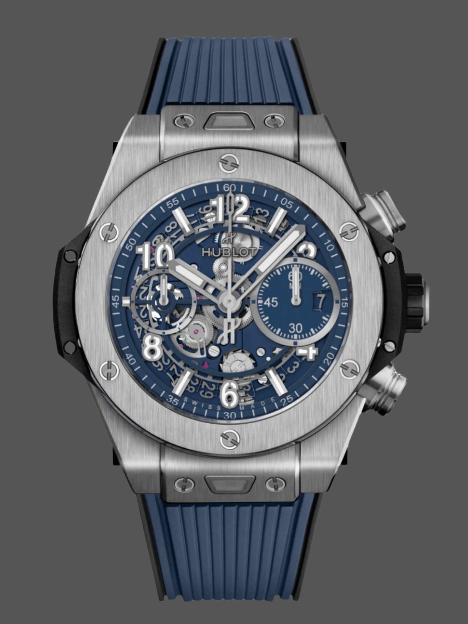 Hublot Big Bang 441.NX.5171.RX Unico Titanium Blue 42 mm Men's Replica Watch — view 1