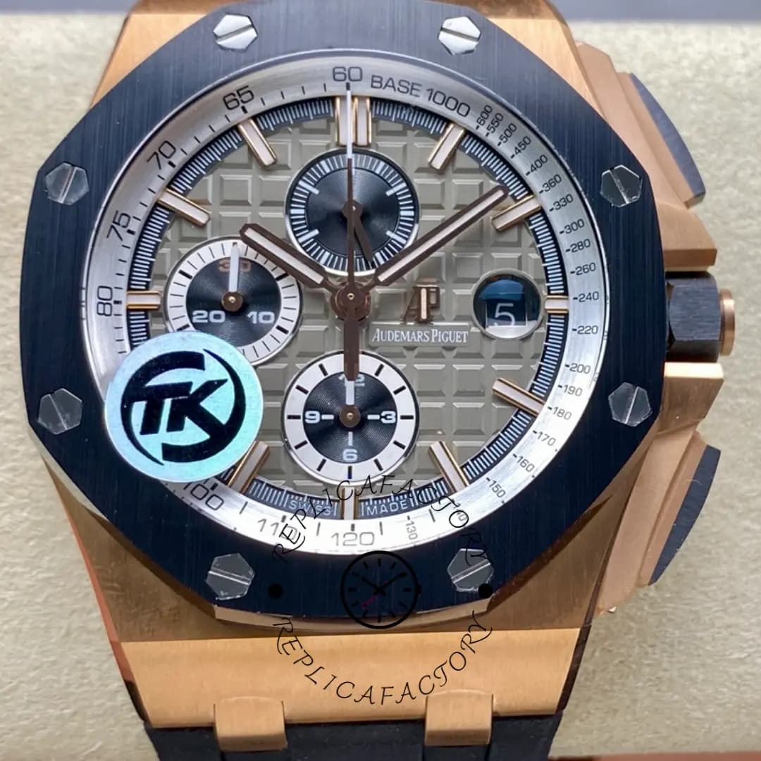 AP Royal Oak Offshore 26416RO.OO.A002CA.01 Replica 44 Rose Gold Pride of Germany — view 1