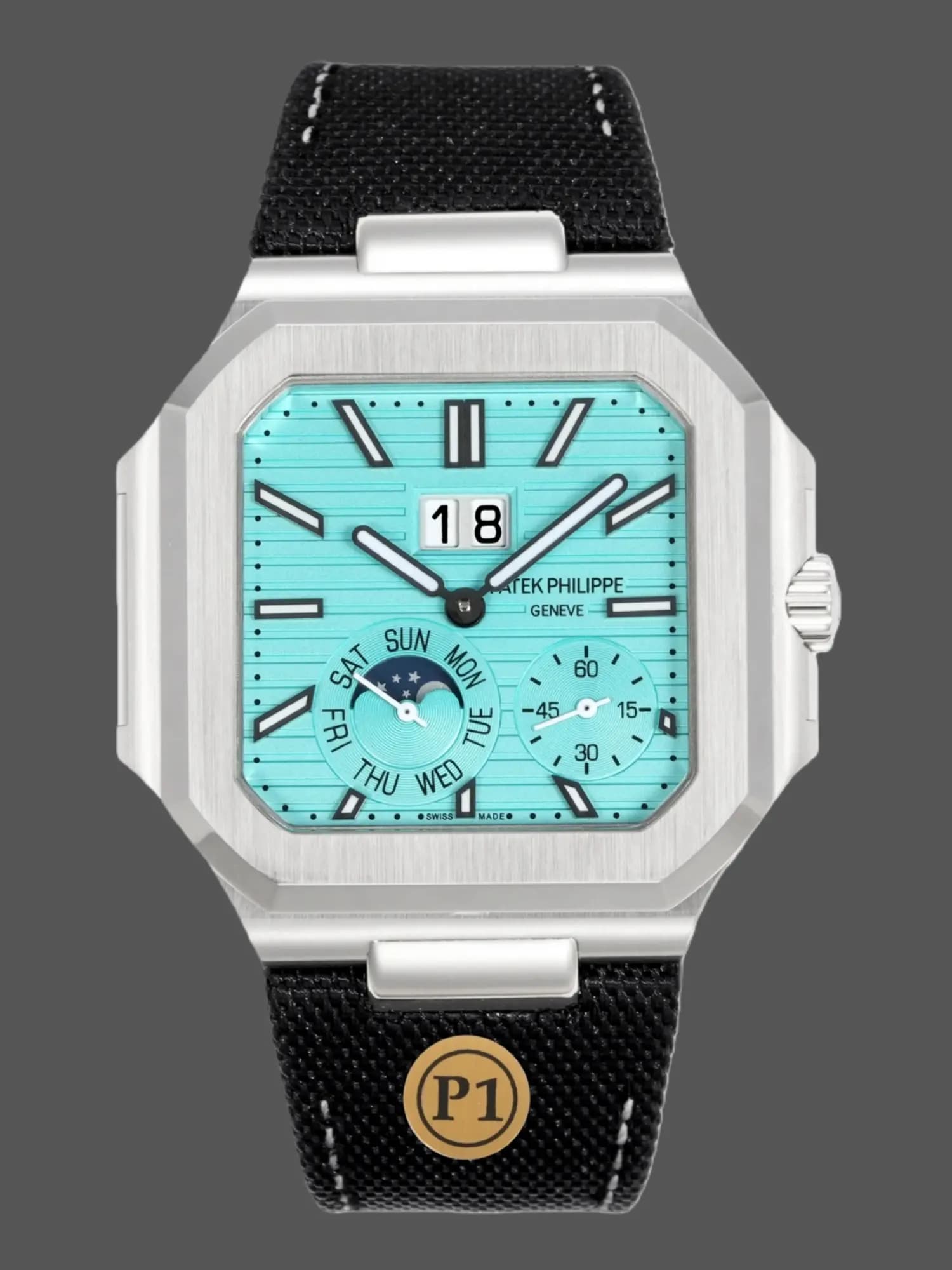 Patek Philippe 5822P Tiffany Blue Dial 1:1 Clone Watch — view 1