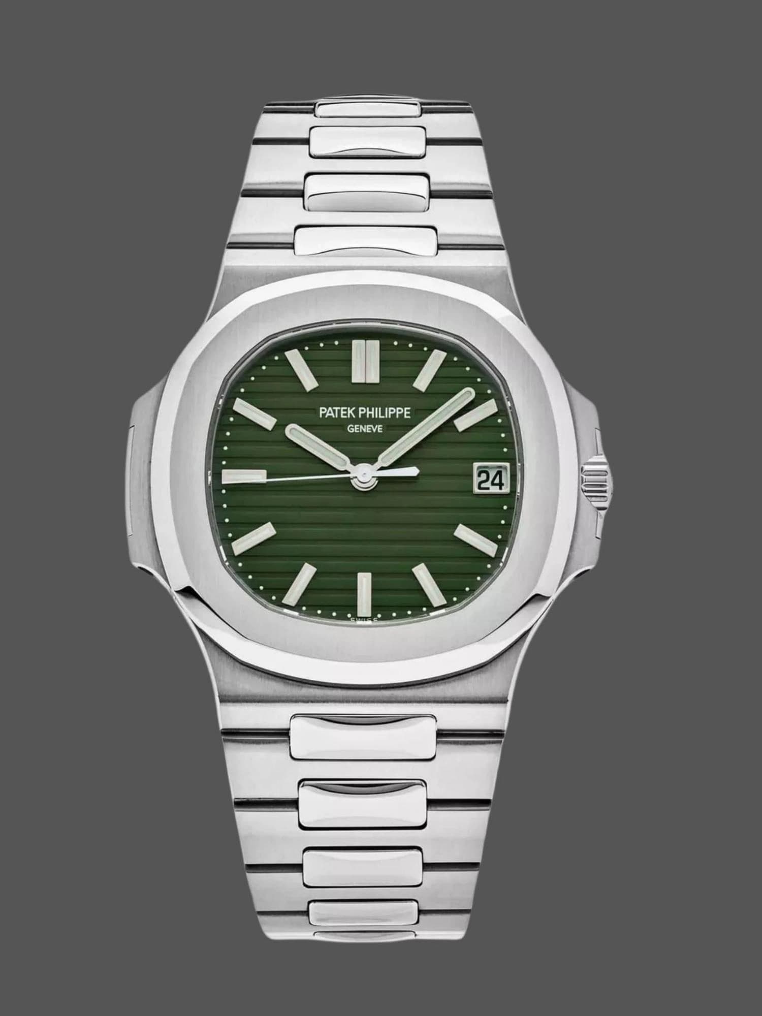 Replica Patek Philippe Nautilus 5711 1A Green Dial 40mm Mens Watch — view 1
