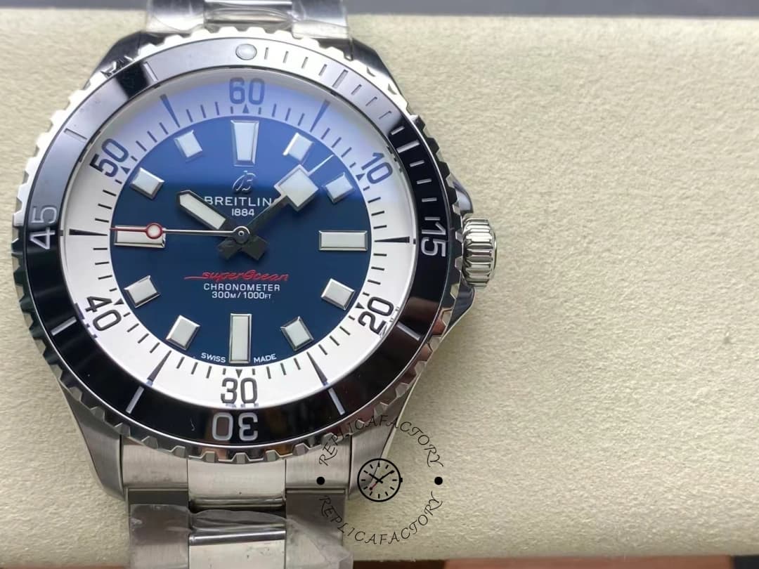 Breitling Superocean Automatic 44 Dark Blue Dial A17376211C1A1 Replica Luxury Watch — view 1