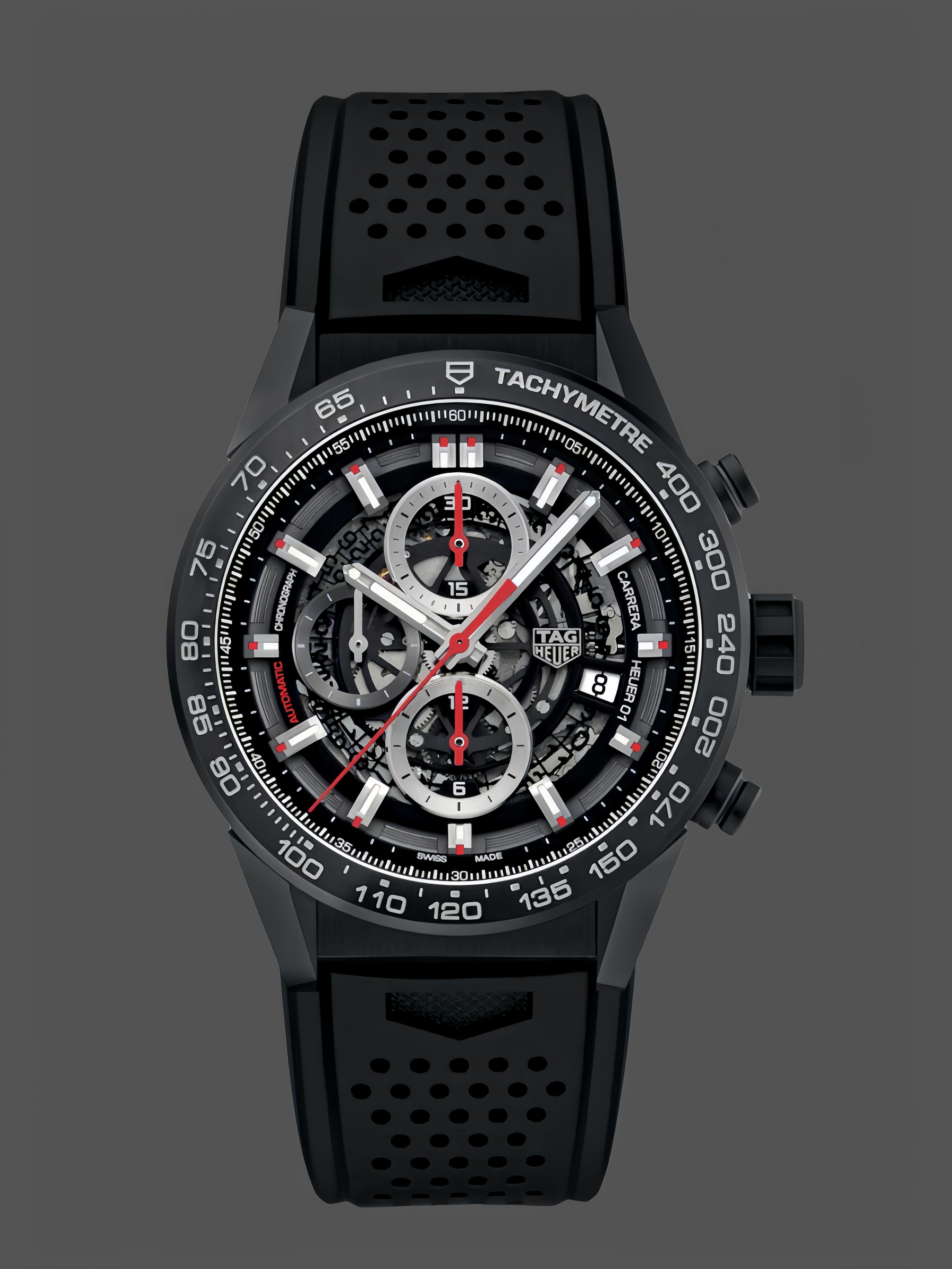 Tag Heuer Carrera Calibre 16 Automatic CV2A1U.BA0738 43mm Mens Watch — view 1