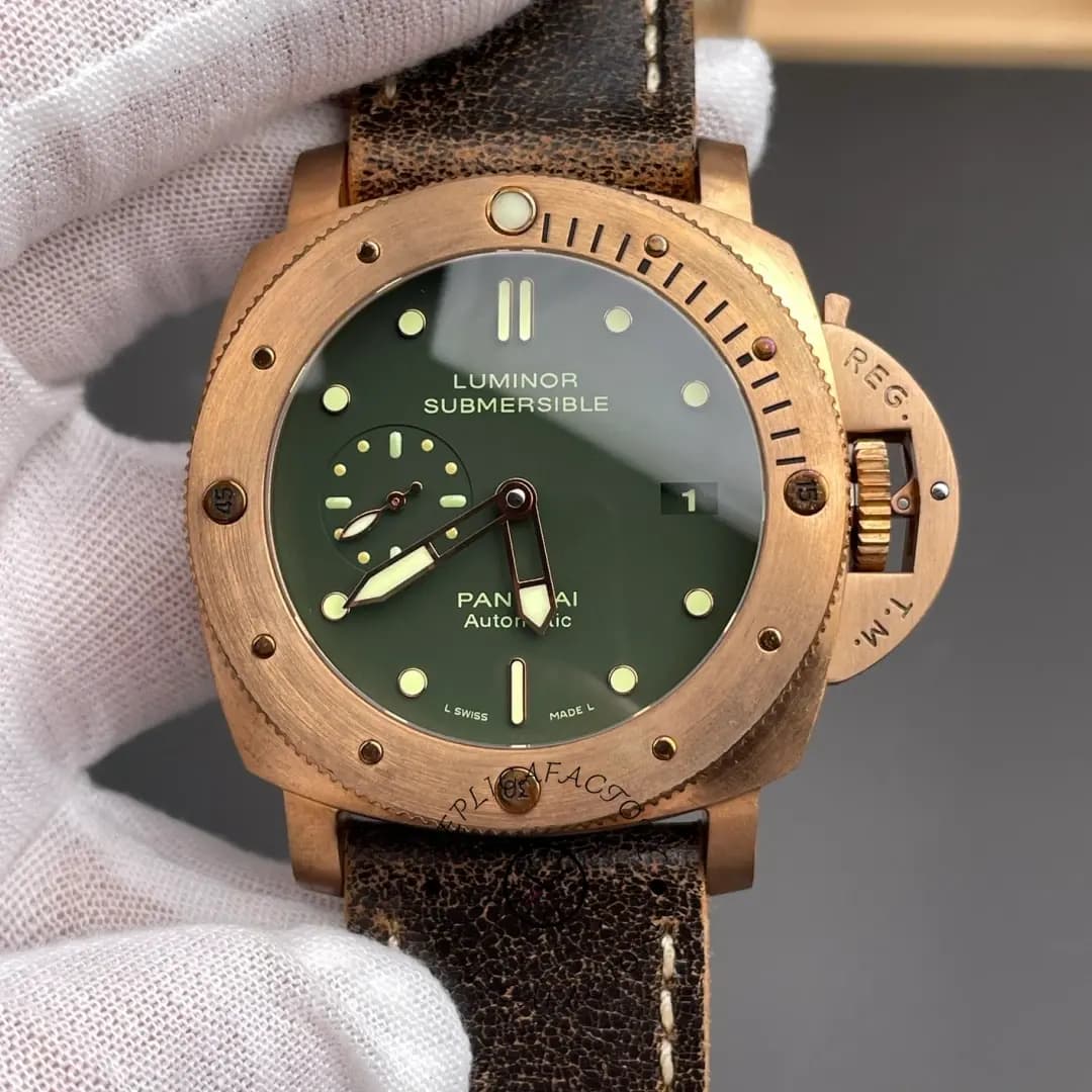 Panerai Luminor Submersible 1950 3 Days 1:1 Clone Automatic Bronzo 47mm PAM00382 — view 1