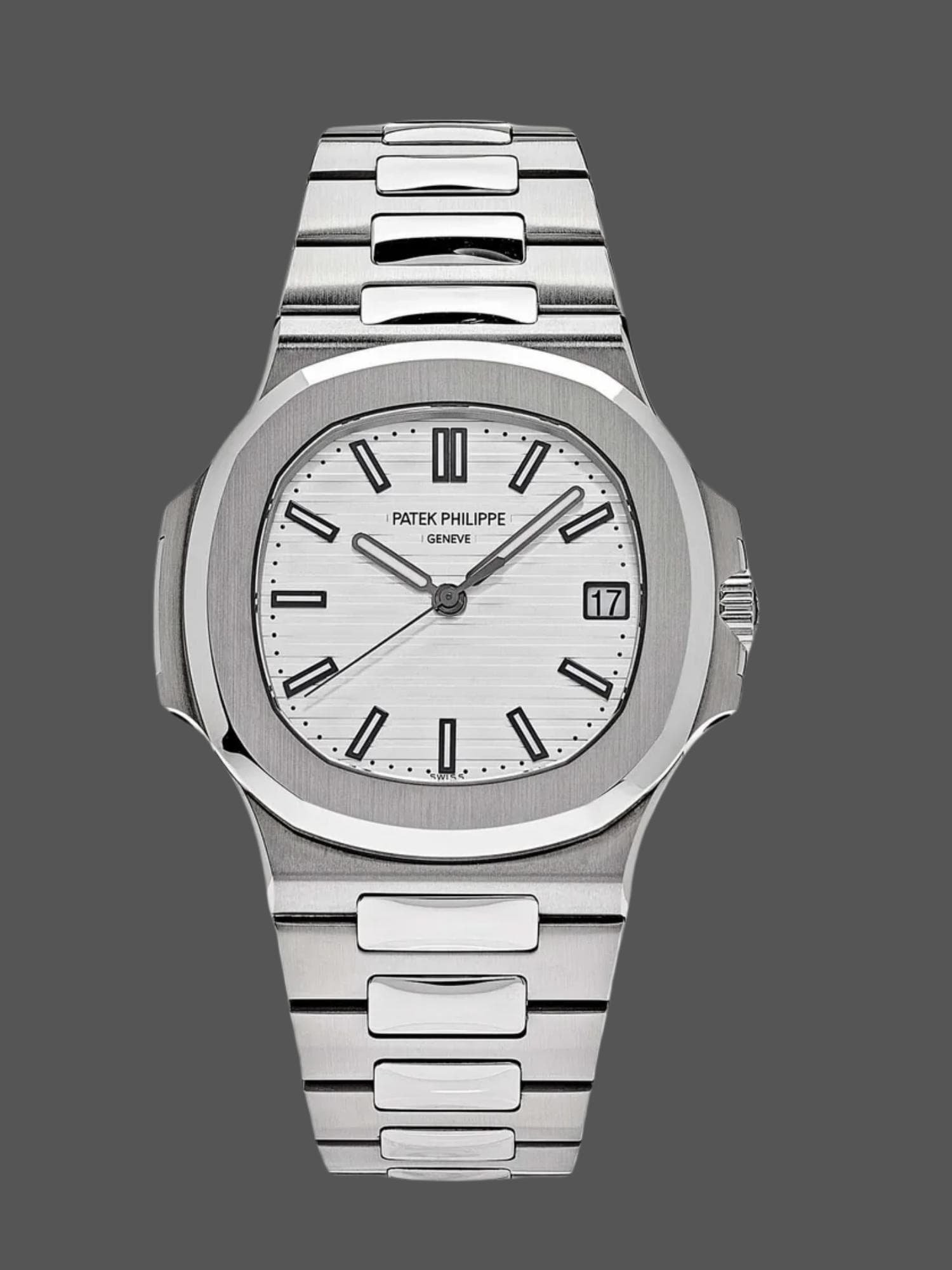 Replica Patek Philippe Nautilus 5711 1A 011 White Dial 40mm Mens Watch — view 1