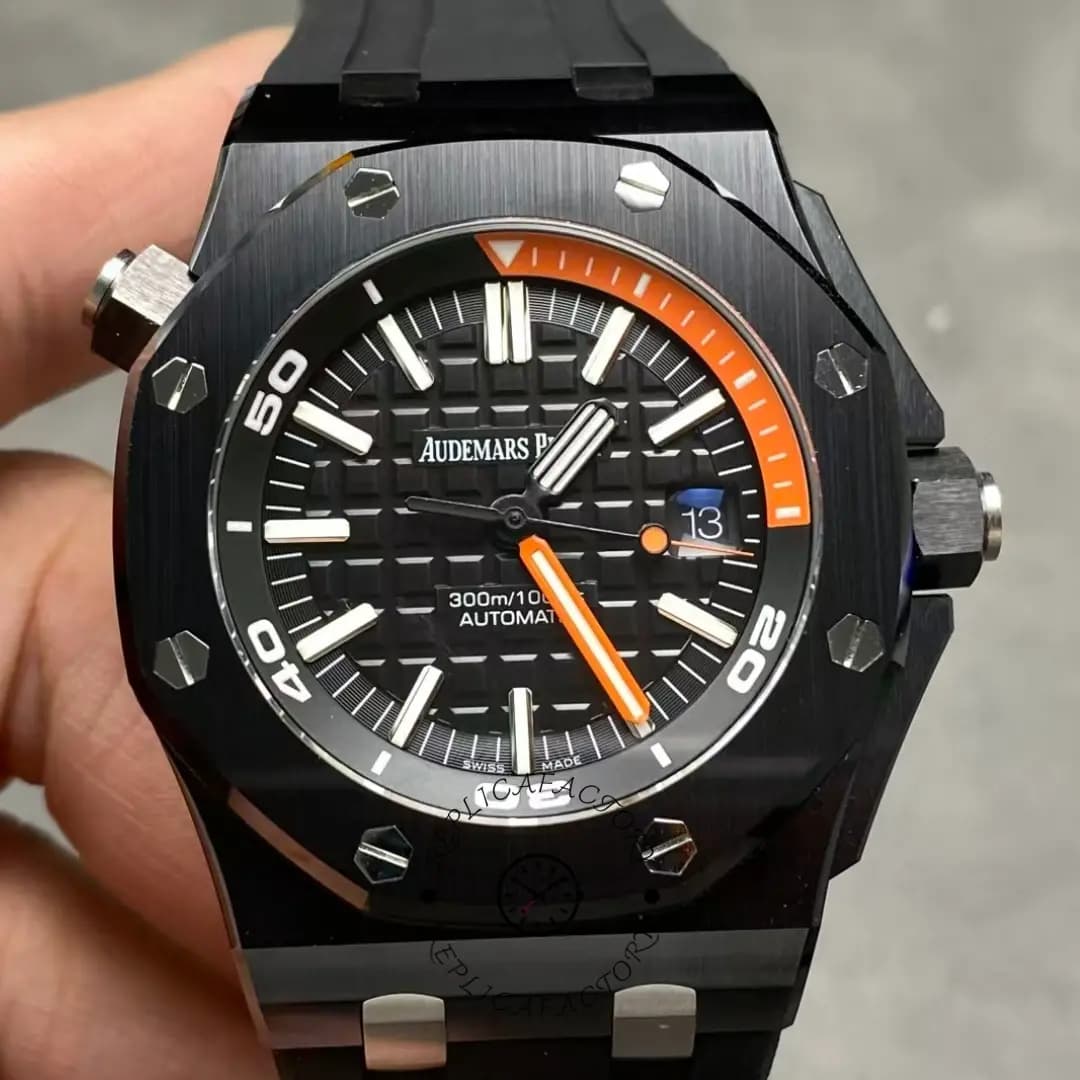 AP Royal Oak Offshore Diver 42 Ceramic Bezel 15707CE.OO.A002CA.01 Replica — view 1