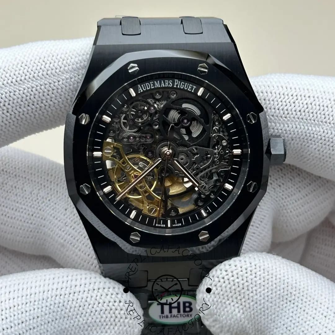Replica AP 15416CE.OO.1225CE.01 Royal Oak Double Balance Wheel Openworked 41 — view 1
