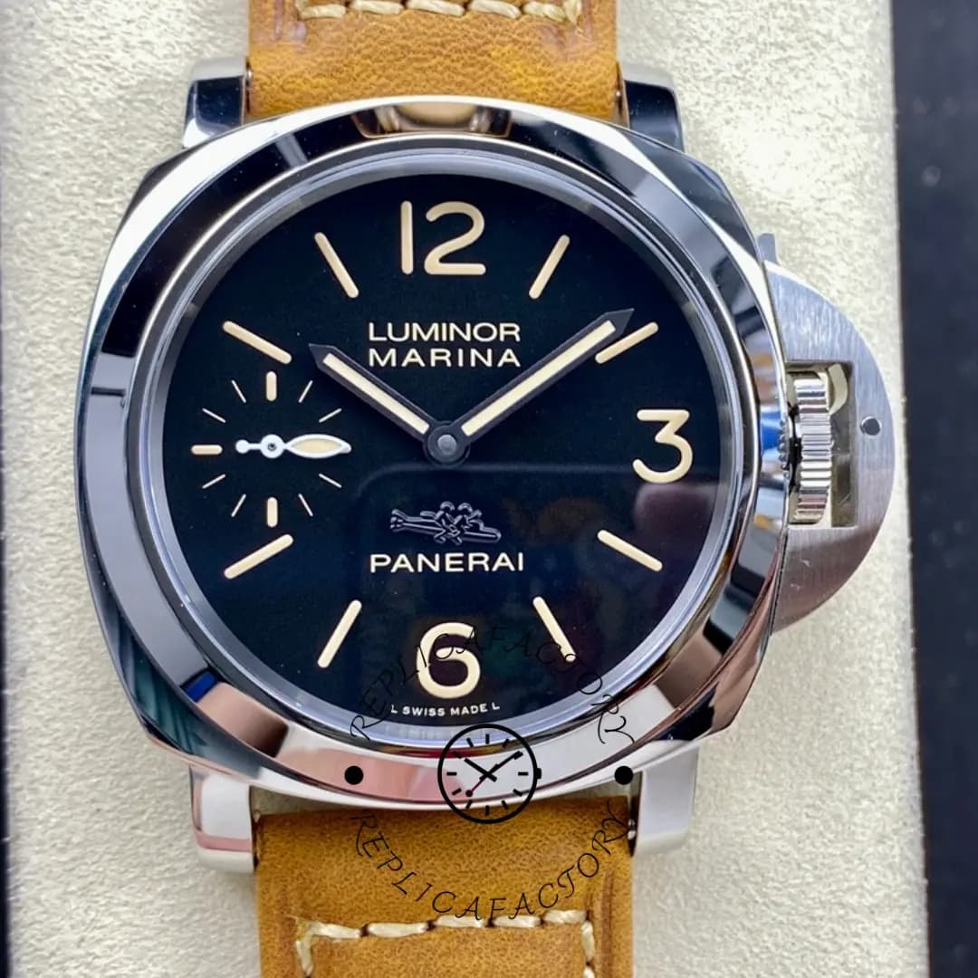 Panerai Luminor Marina PAM00417 Replica 44mm Black Dial New York Edition — view 1