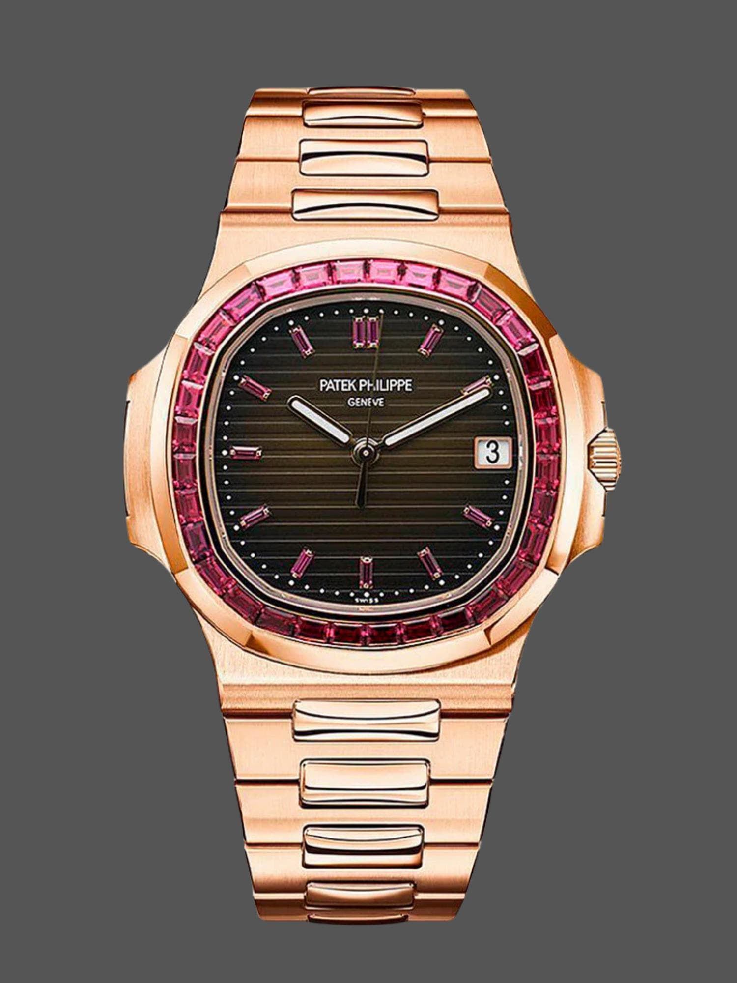Replica Patek Philippe Nautilus 5723 112R 001 40mm Mens Watch — view 1