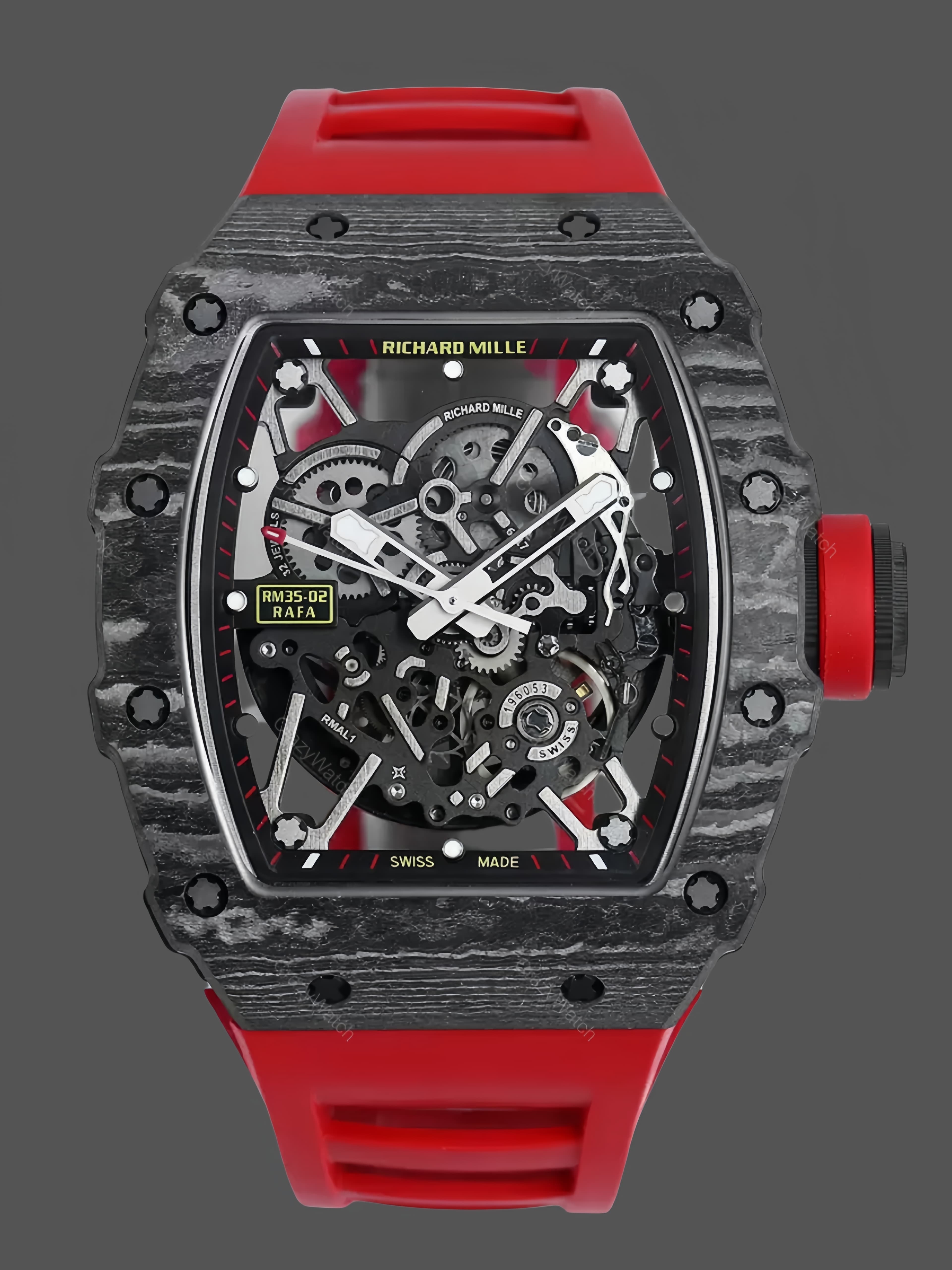 Richard Mille Black Carbon NTPT Automatic Rafael Nadal RM35-02 — view 1