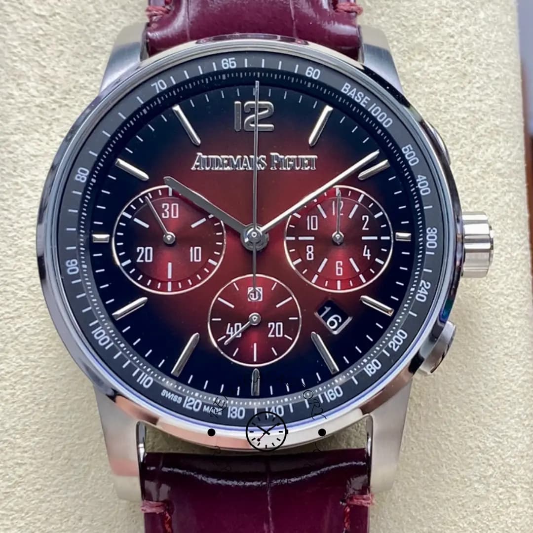 AP Code 11.59 Replica 41mm  26393BC.OO.A068CR.01 Cherry Red Dial Men's Watch — view 1