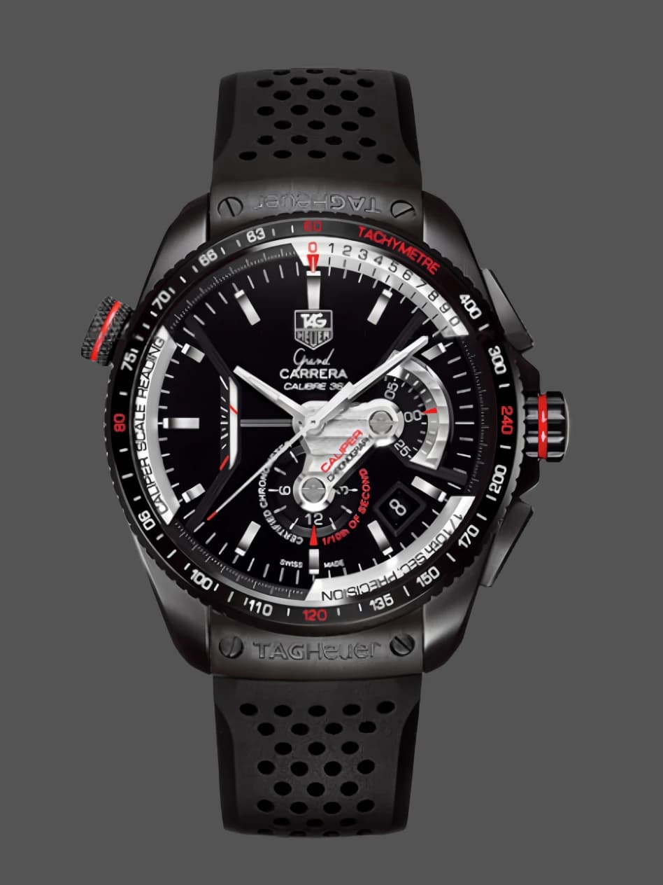 Tag Heuer Grand Carrera CAV5185.FT6020 43mm — view 1