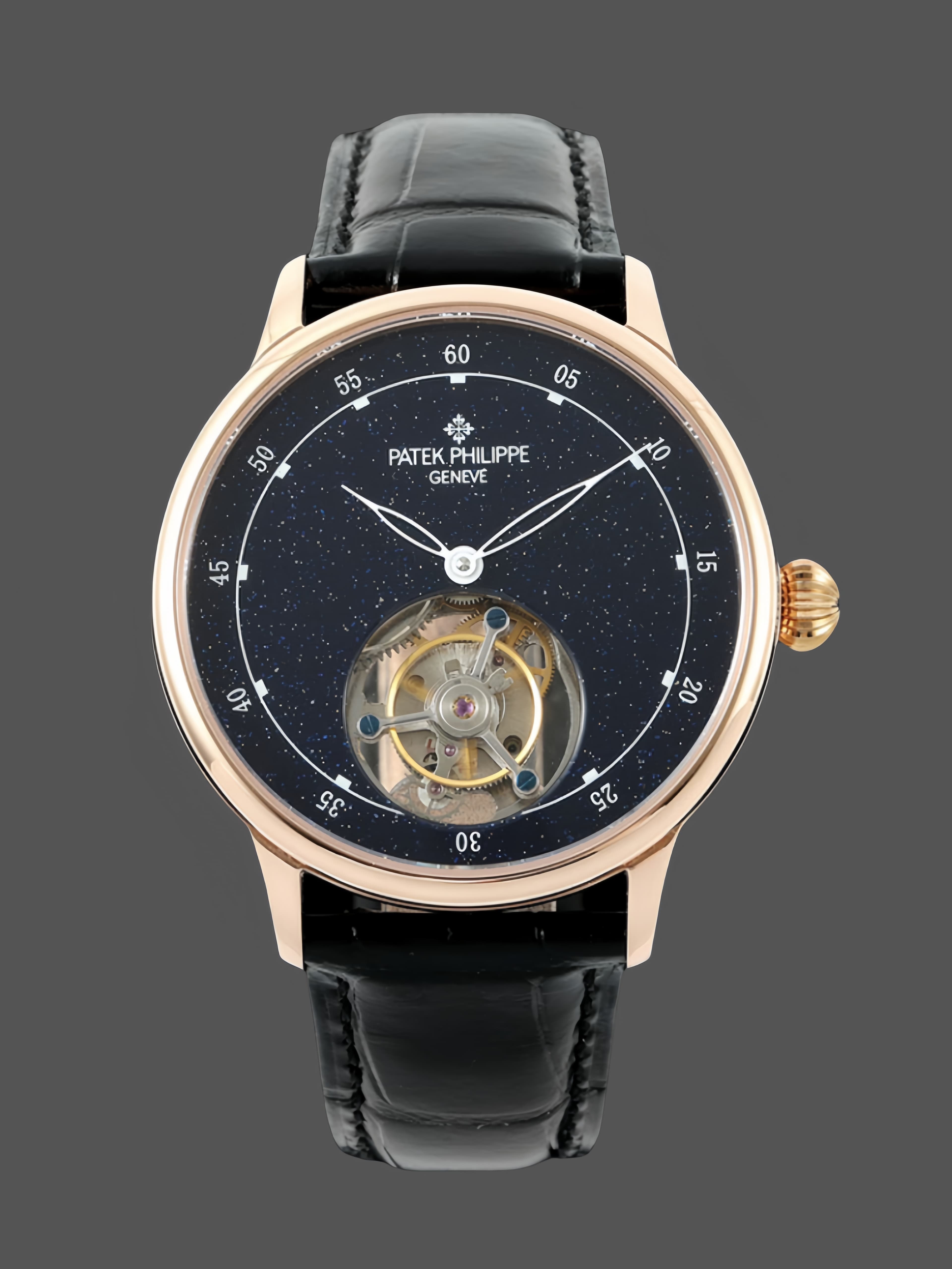 Patek Philippe Grand Complications Sky Moon Tourbillon Rose Gold 6102P 001 Watch — view 1