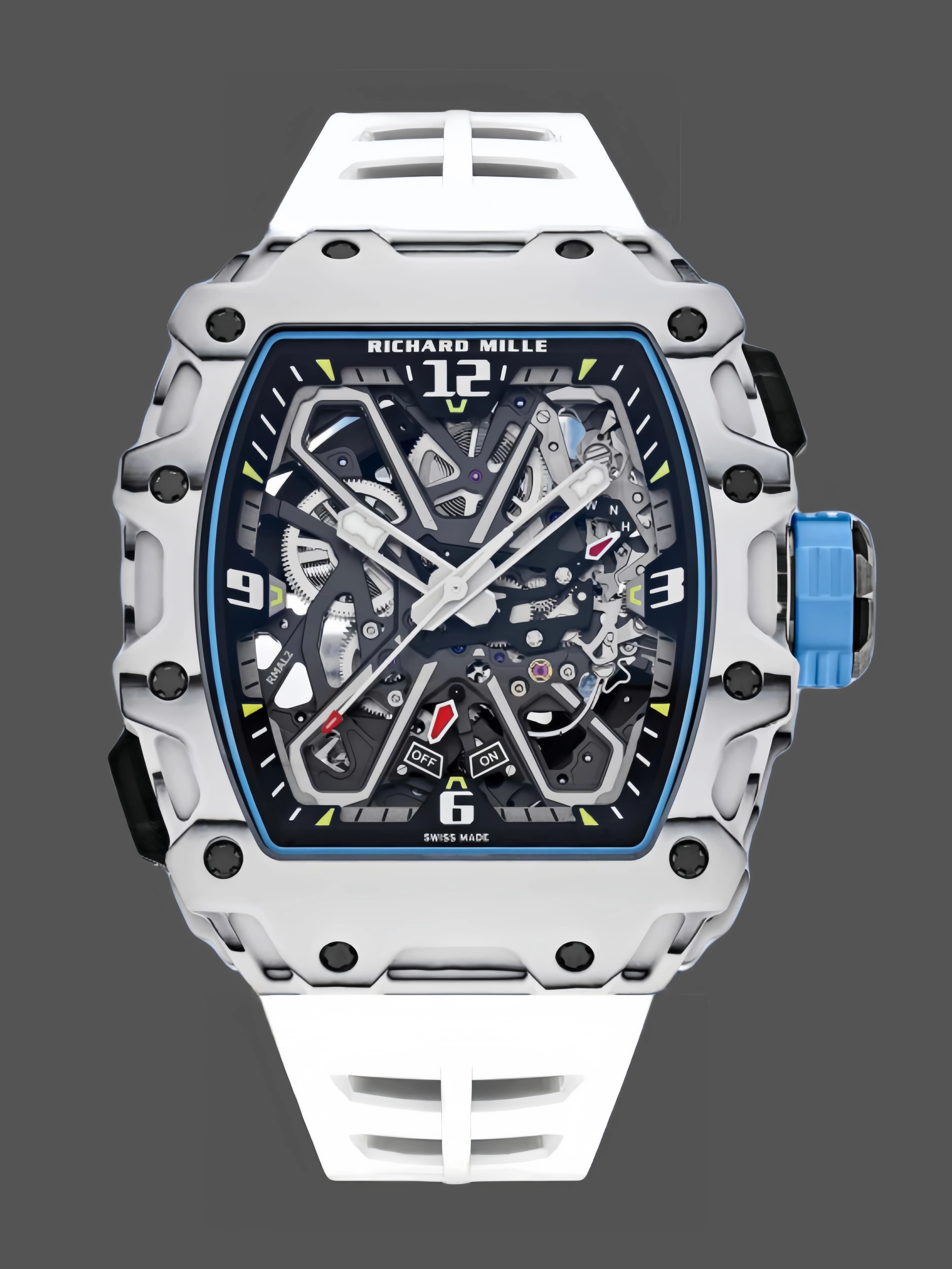 Richard Mille RM 35-03 Rafa Nadal White Carbon Quartz TPT — view 1