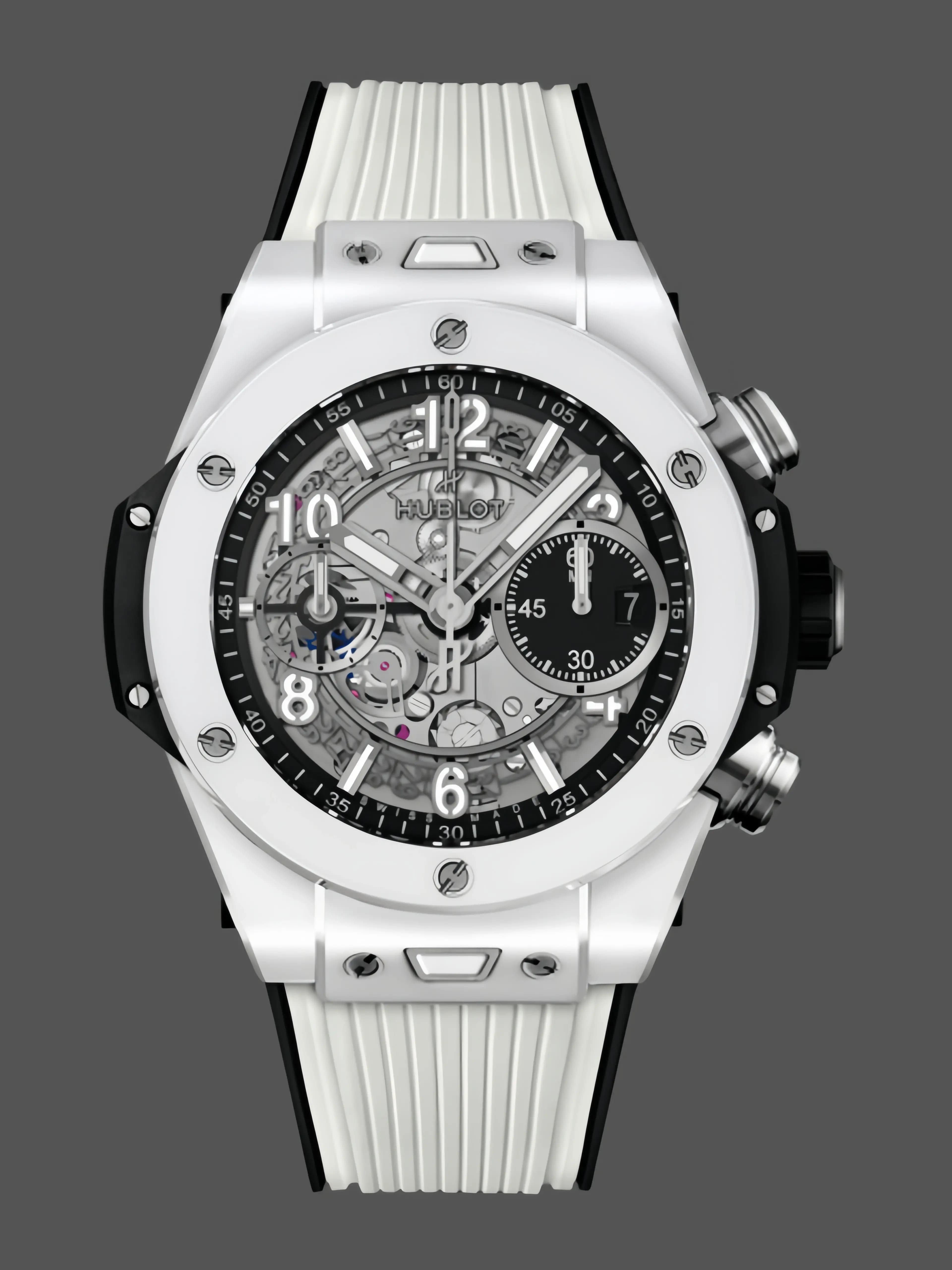 Hublot Big Bang Unico White Ceramic 411.HX.1171.RX — view 1