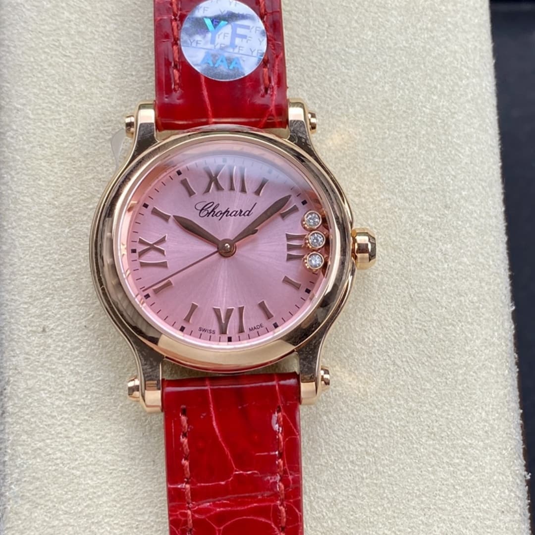 Chopard Happy Sport Automatic 278590-3001 Pink — view 1