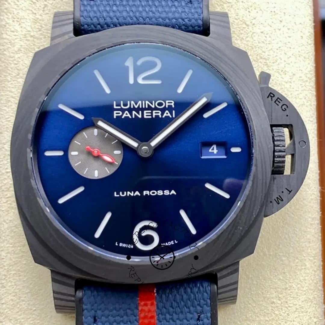 Panerai PAM01529 Luminor Marina Carbotech Luna Rossa 1:1 Clone Blue Dial 44mm — view 1