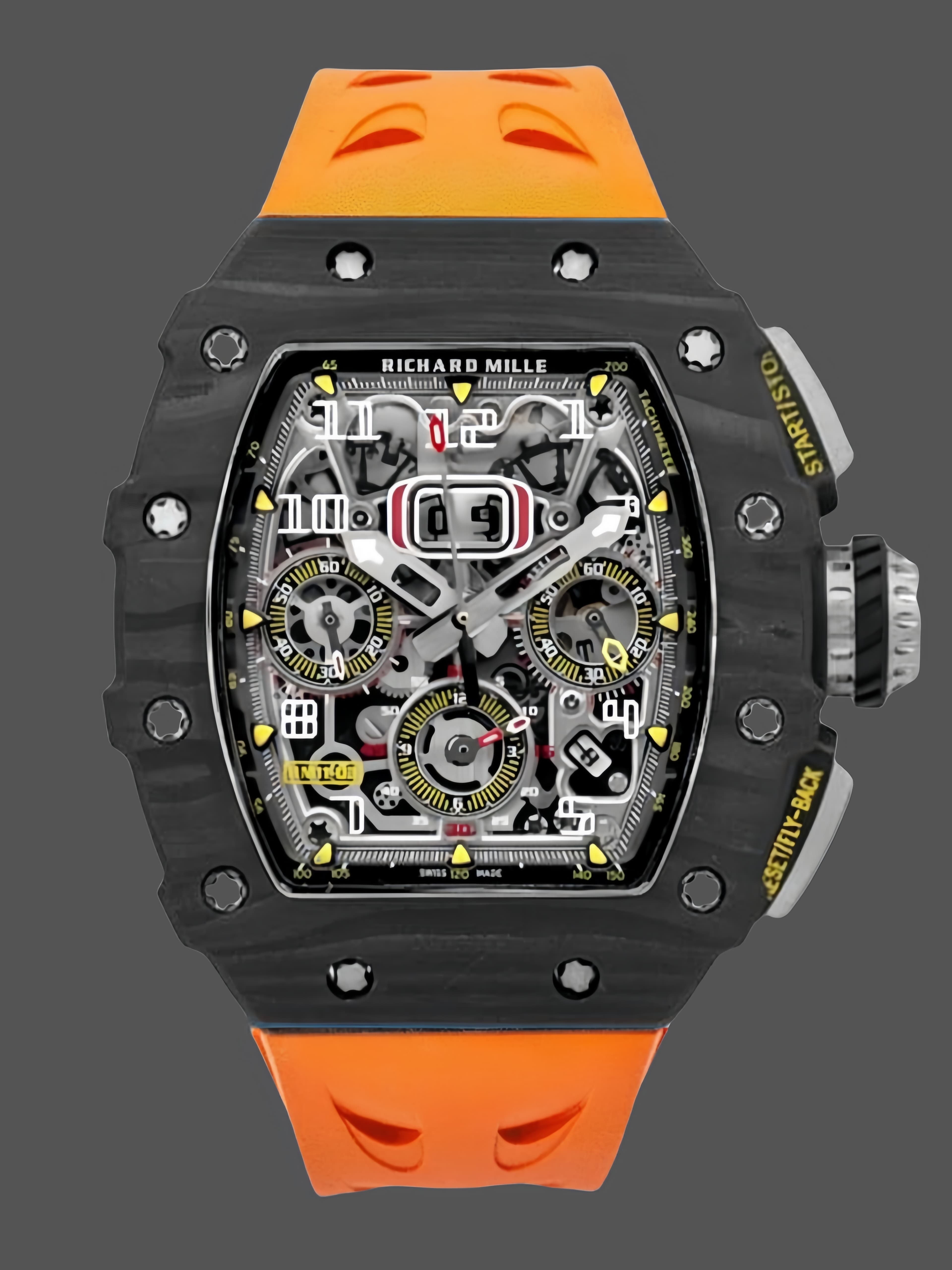 Richard Mille RM 11-03 Automatic Flyback Chronograph Orange Watch — view 1