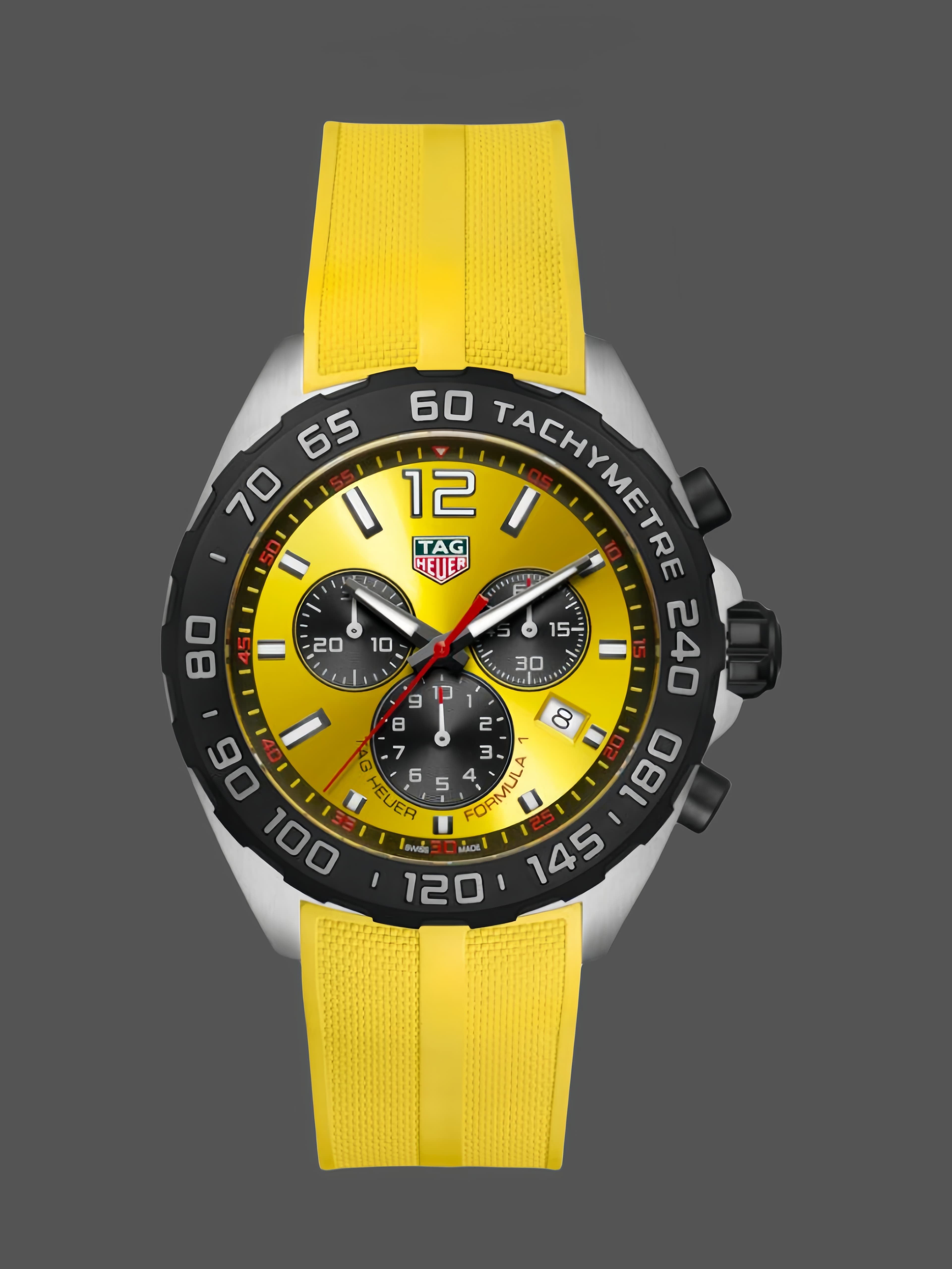 TAG Heuer Formula 1 Chronograph Yellow Dial CAZ101AM.FT8054 Quartz — view 1