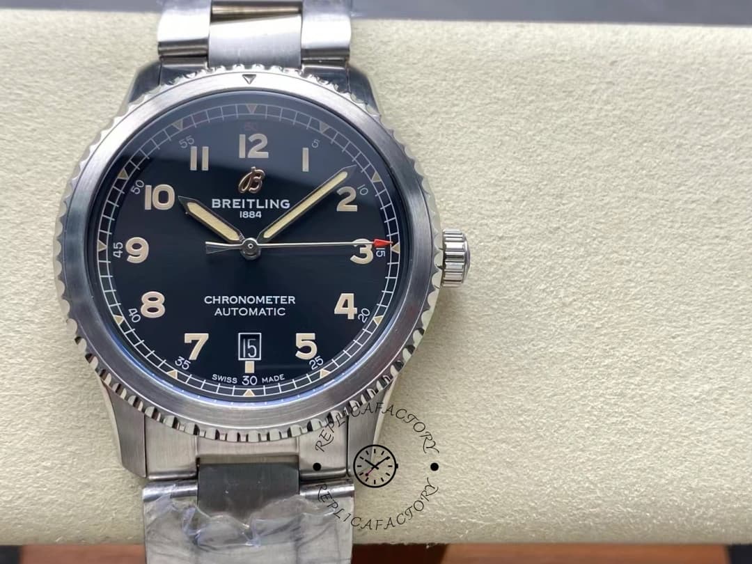 Breitling Aviator 8 Automatic 41 A17315101B1A1 1:1 Clone Black Dial Men's Watch — view 1