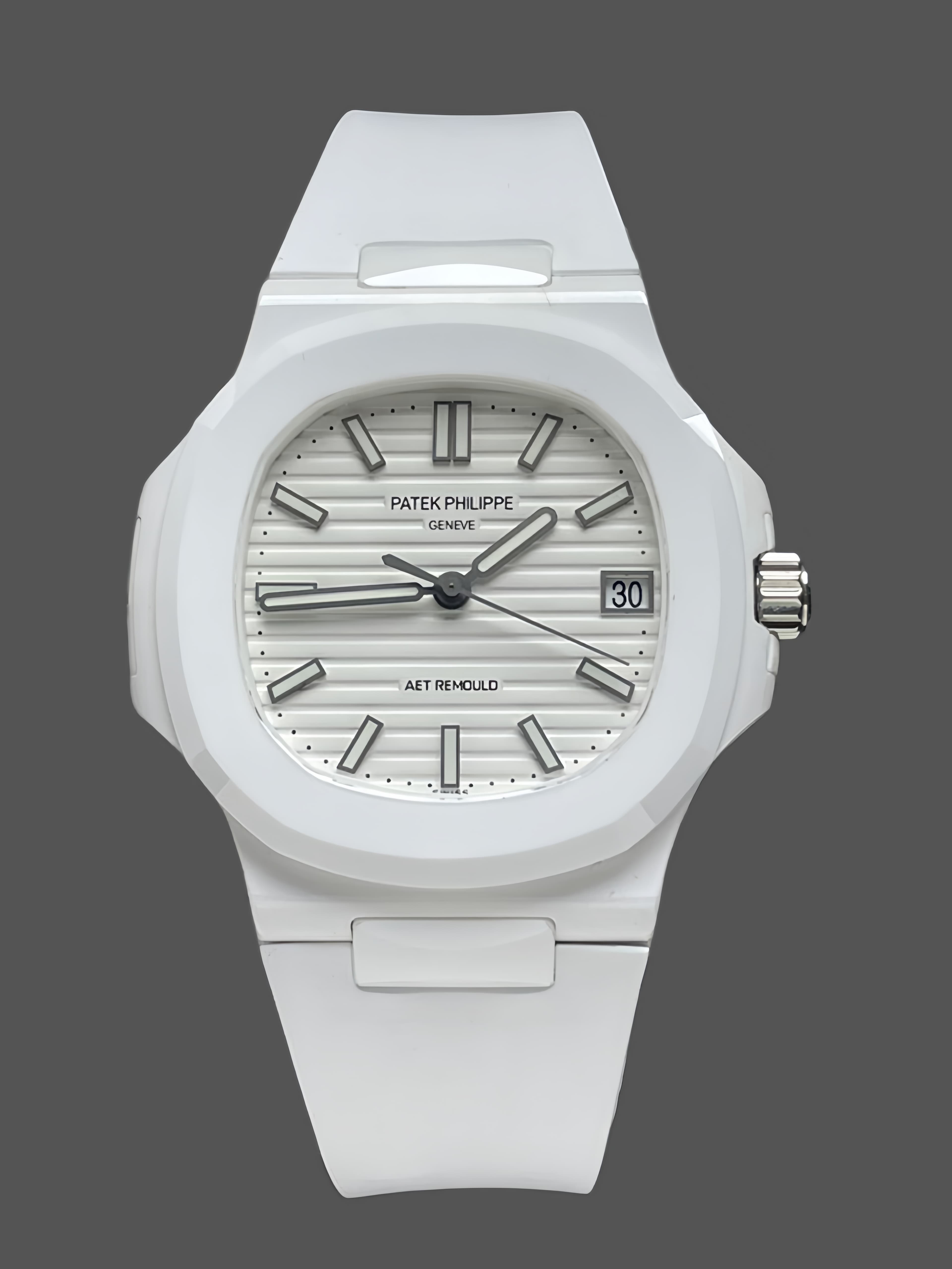Patek Philippe Nautilus White Dial 5711 40MM Replica Watch — view 1