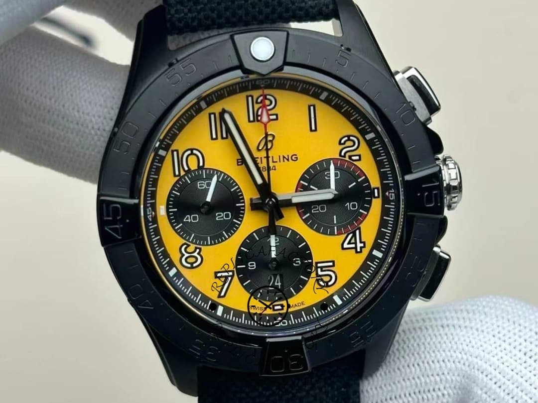 Breitling Avenger B01 Chronograph 44 Night Mission SB0147101I1X2 1:1 Clone — view 1