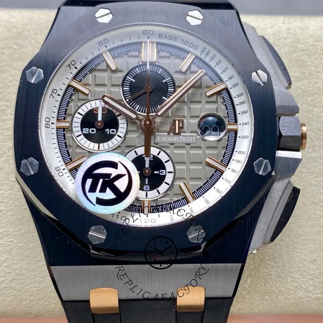 AP Royal Oak Offshore 1:1 Clone Pride Of Germany 44mm 26415CE.OO.A002CA.01 Grey Dial — view 1