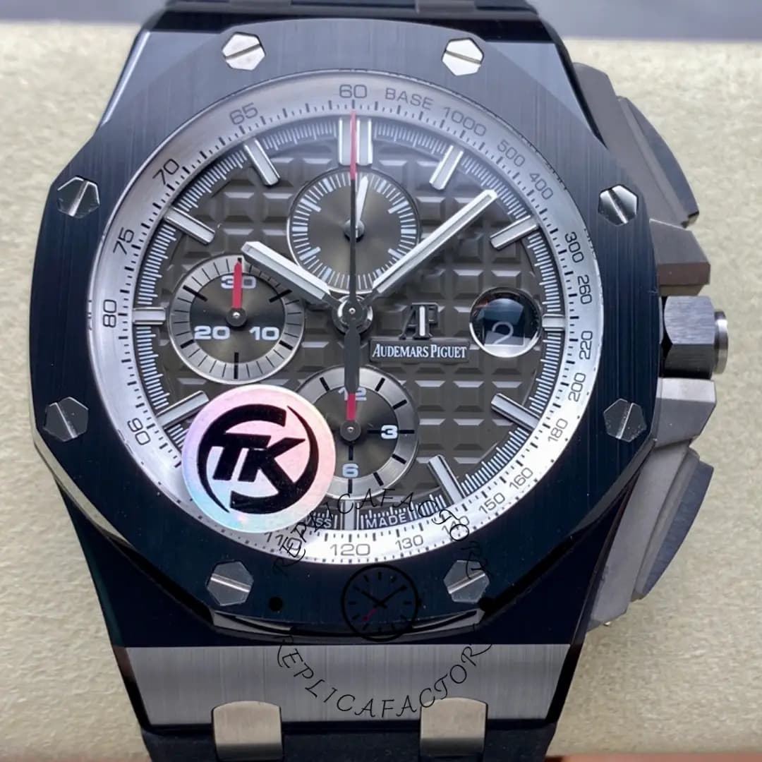 AP Royal Oak Offshore 26405CE.OO.A002CA.01 44mm Grey Dial Two Tone Watch 1:1 Clone — view 1