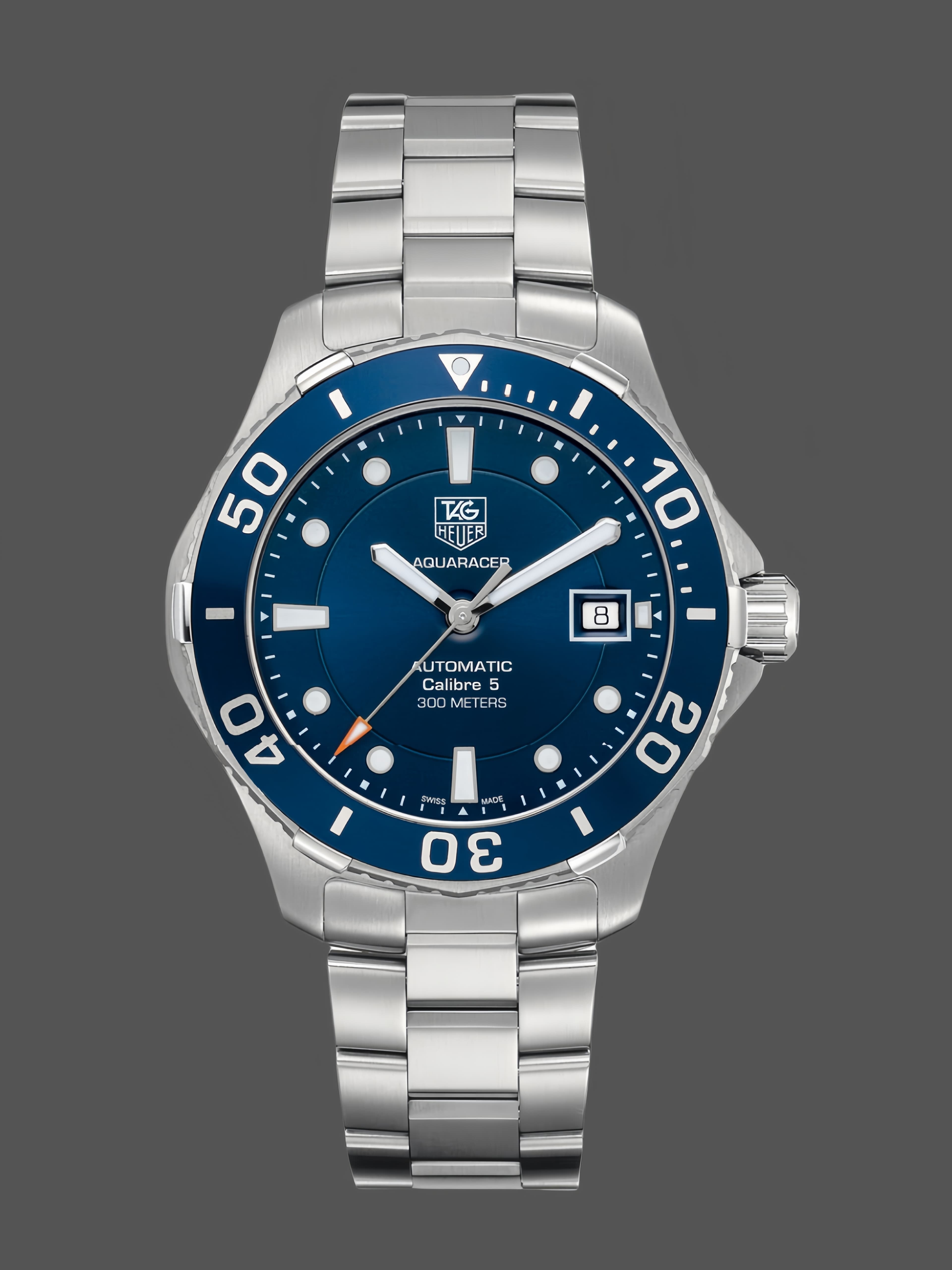 Tag Heuer Aquaracer Calibre 5 Blue Dial WAN2111.BA0822 Replica Watch — view 1