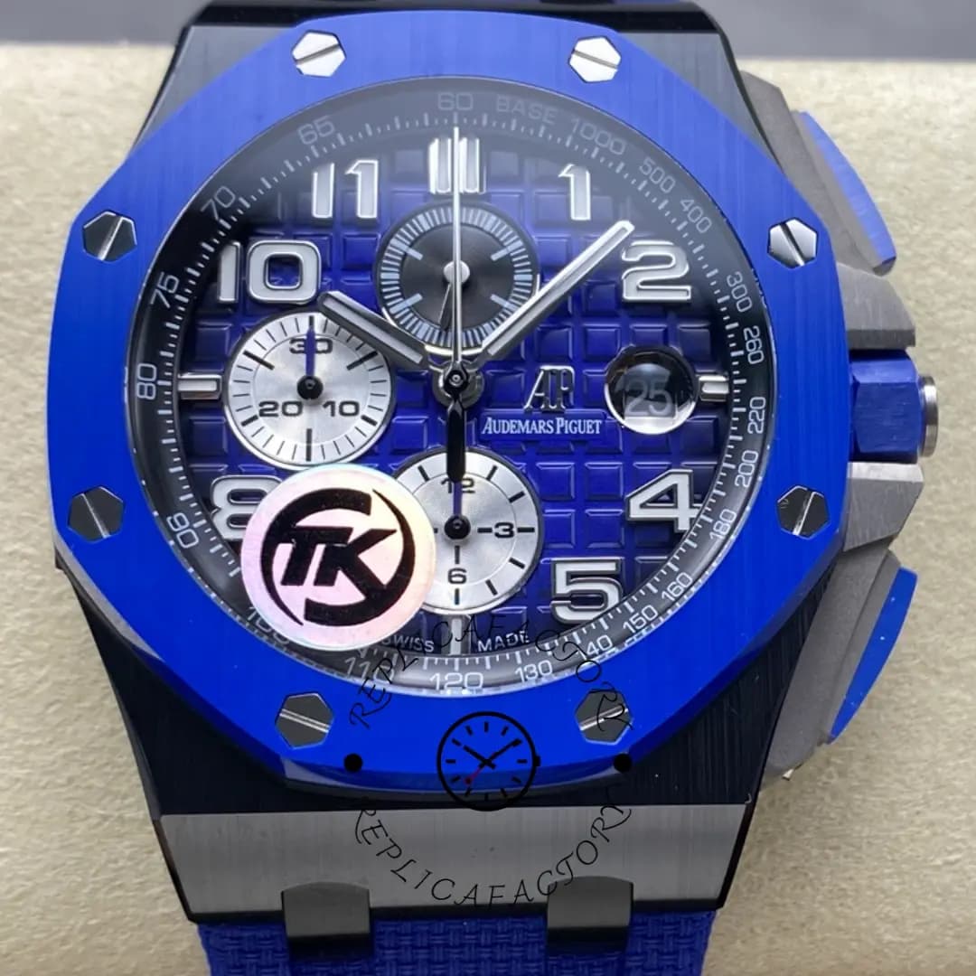AP Royal Oak Offshore Luxury 44mm 26405CE.OO.A030CA.01 Blue Dial 1:1 Clone — view 1